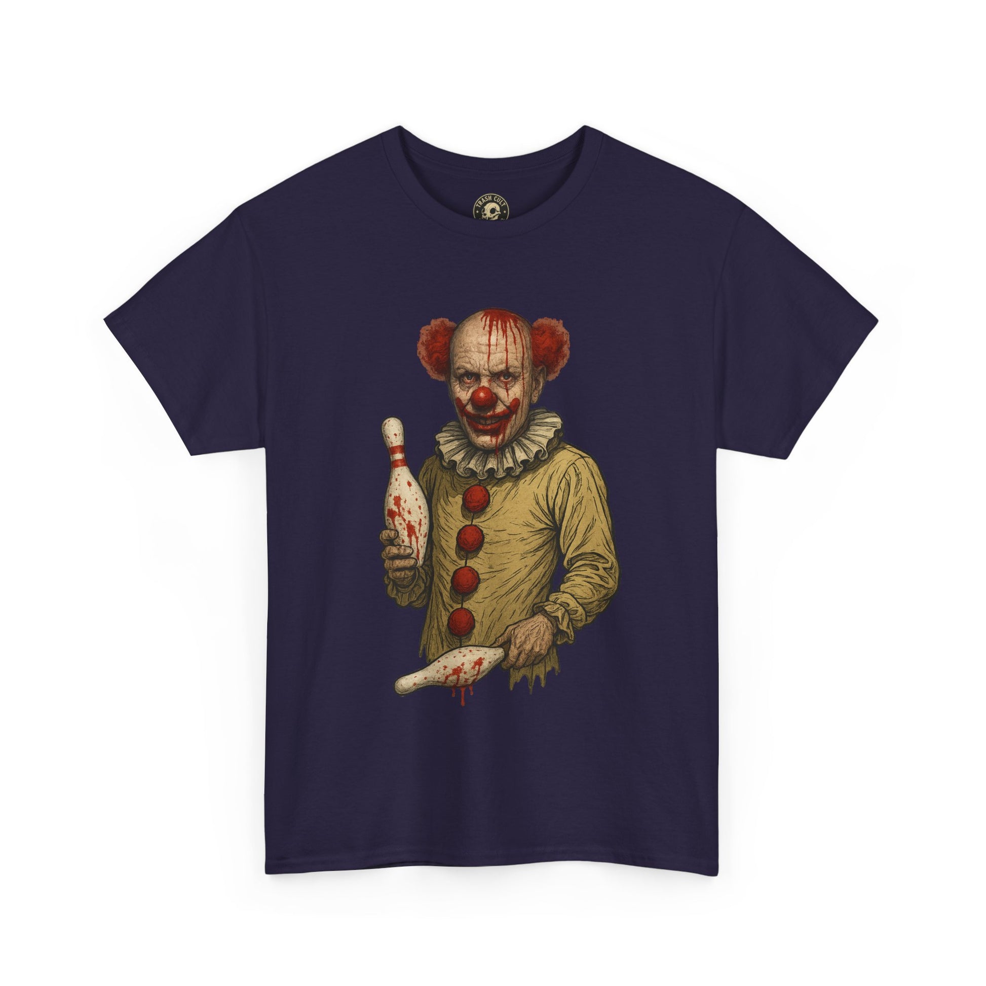 Spooky Clown Unisex Tee | Horror Fan Shirt, Halloween Costume, Graphic Tee, Horror Movie Merchandise, Unique Gift