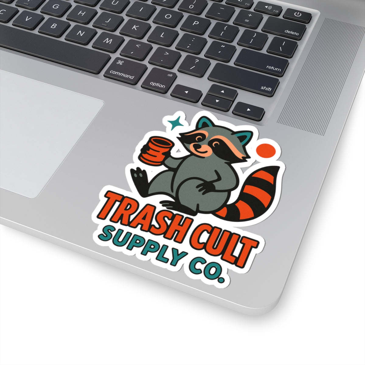 Trash Cult Raccoon Stickers - Cute Vinyl Decals for Laptops, Journals, Water Bottles, Party Favors, Gifts