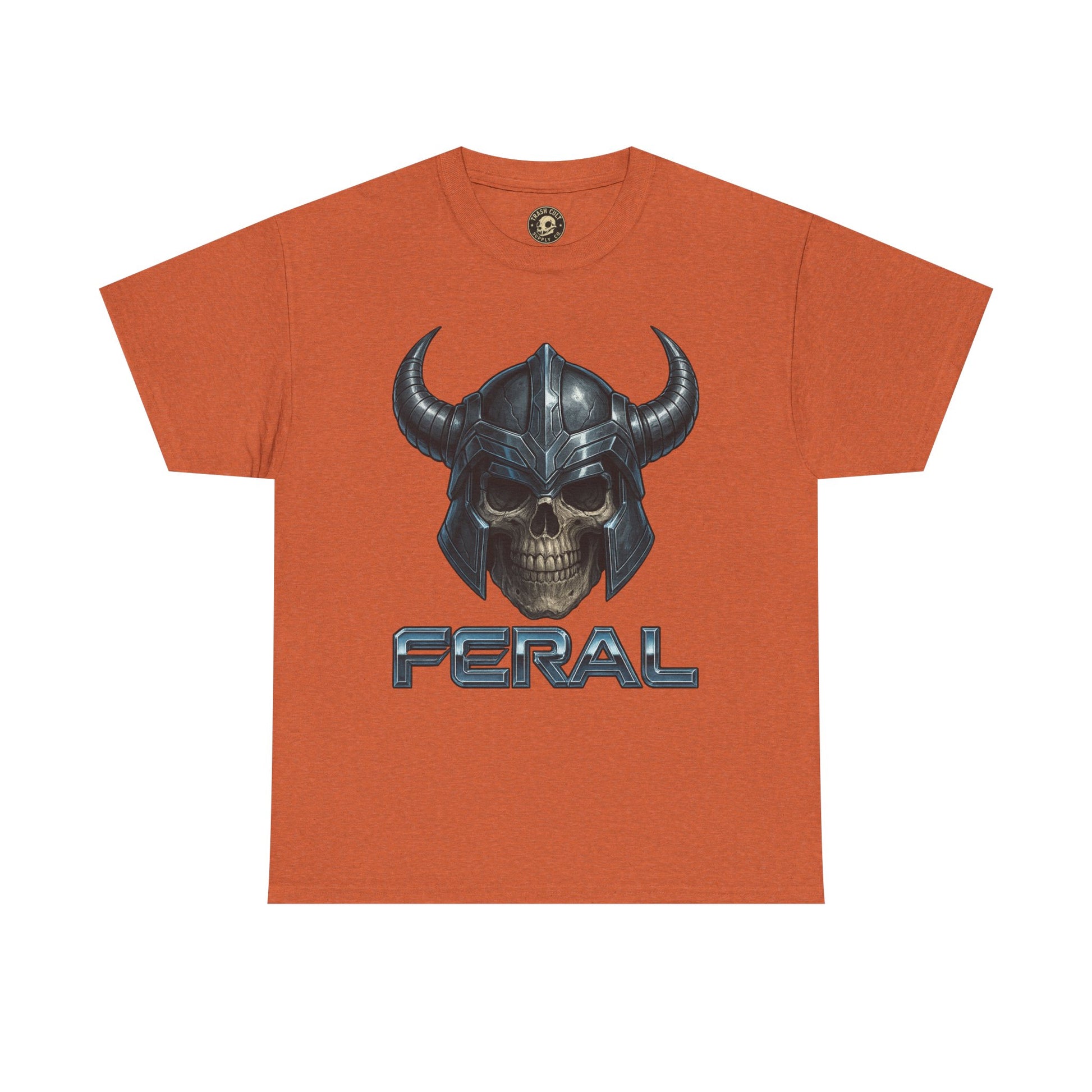 Feral Skull Graphic Tee, Unisex Cotton Shirt, Casual Wear, Gamer Apparel, Unique Gift for Fans
