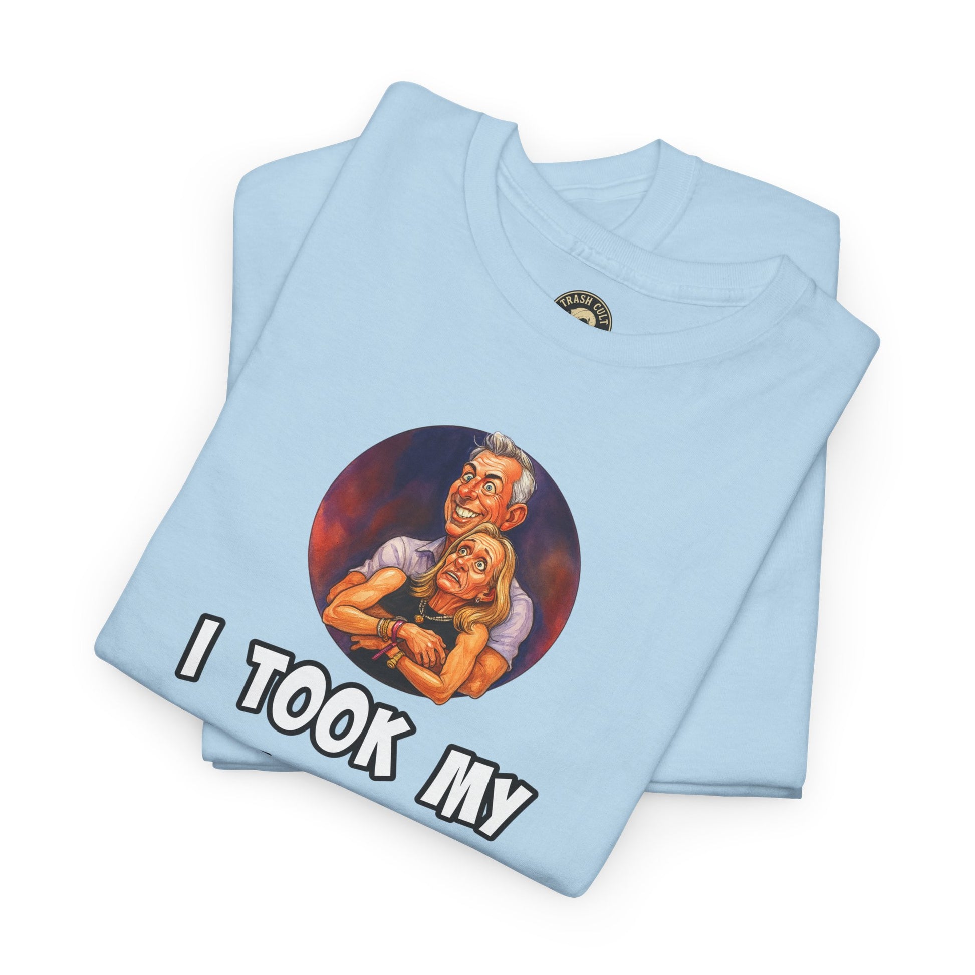 Funny CEO Concert Shirt – “I Took My Sidepiece to the Coldplay Concert” Meme Tee – Gildan 5000