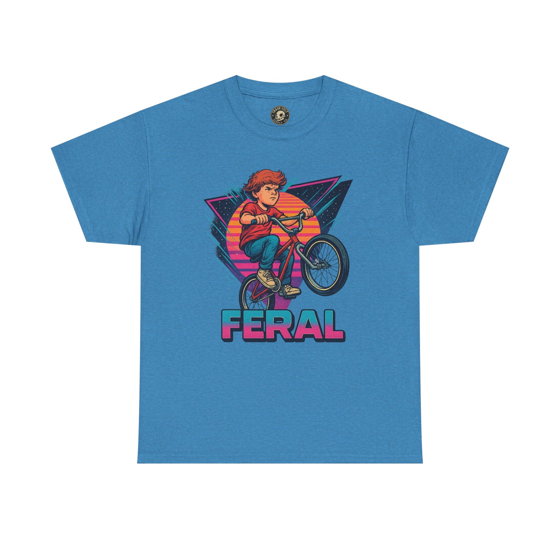 Feral BMX Adventure Tee – Ride Wild in Retro Style