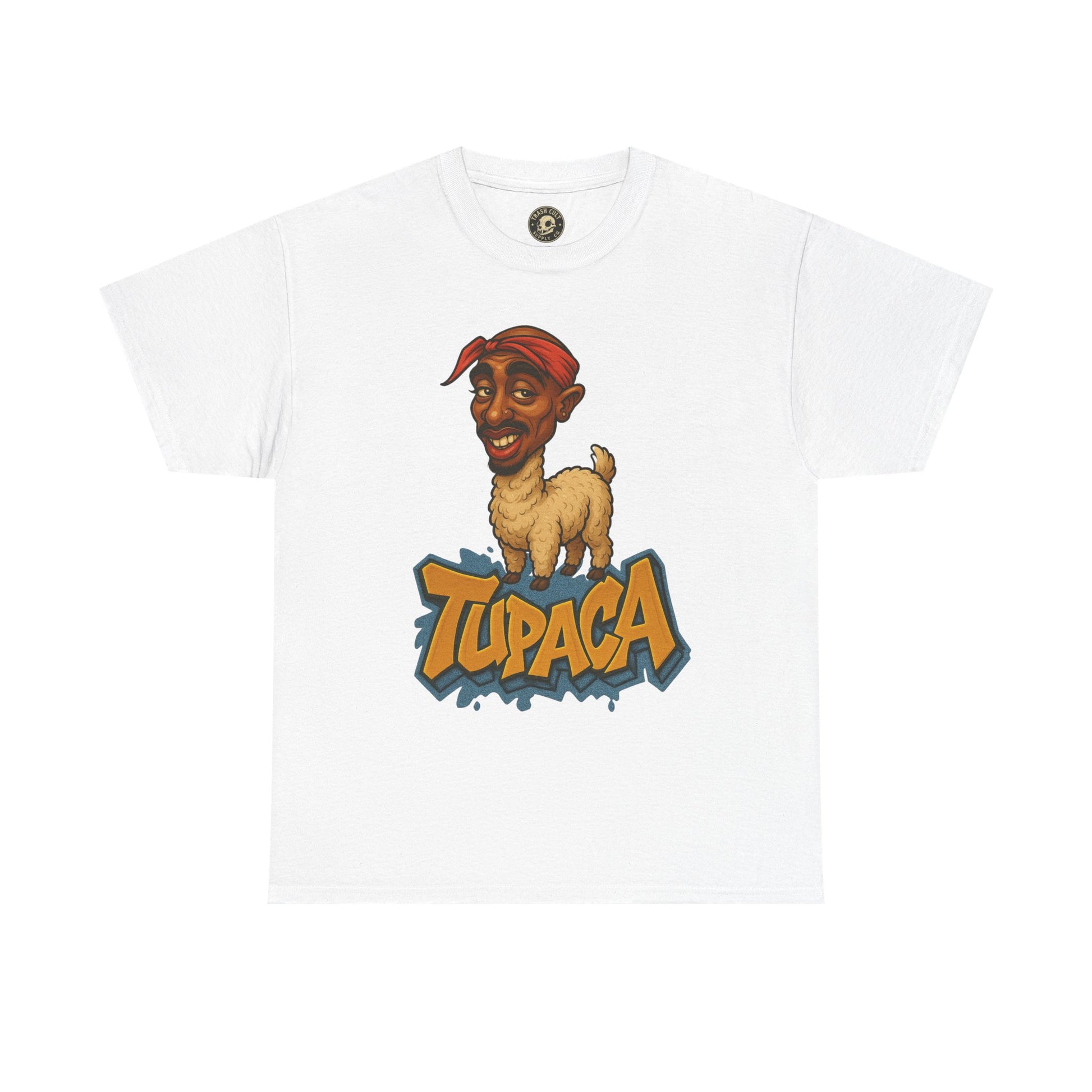 Tupaca Graphic Tee - Fun Unisex Cotton Shirt, Quirky Gift for Music Lovers, Streetwear Fashion, Cool Casual Wear, Hip Hop Band Merch