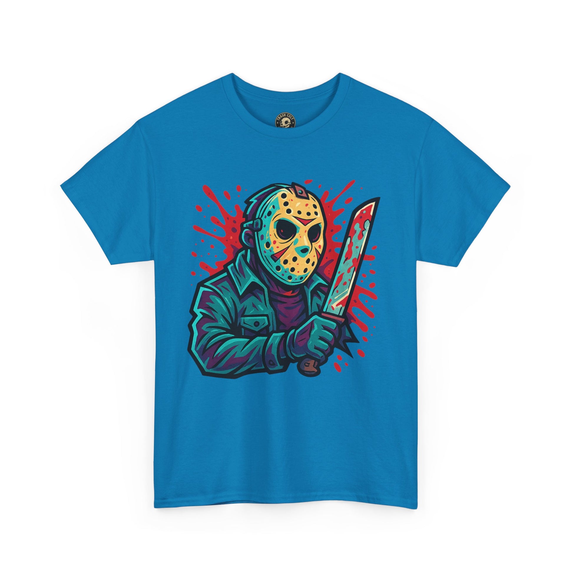 Jason Voorhees Graffiti Shirt – New School Horror Art on Gildan 5000