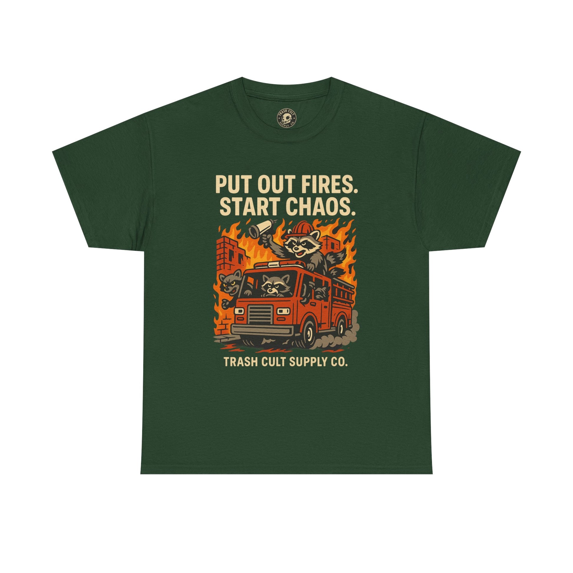 Put Out Fires Start Chaos Unisex Heavy Cotton Tee | Funny Firefighter Shirt | Casual Wear | Gift for Firefighter Lovers, Firefighter [...]