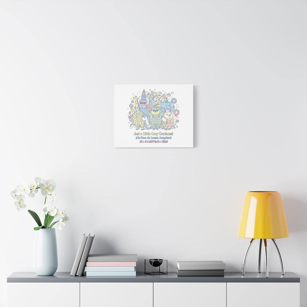 Cozy Craziness Canvas | mildly unhinged cute, whimsical weird