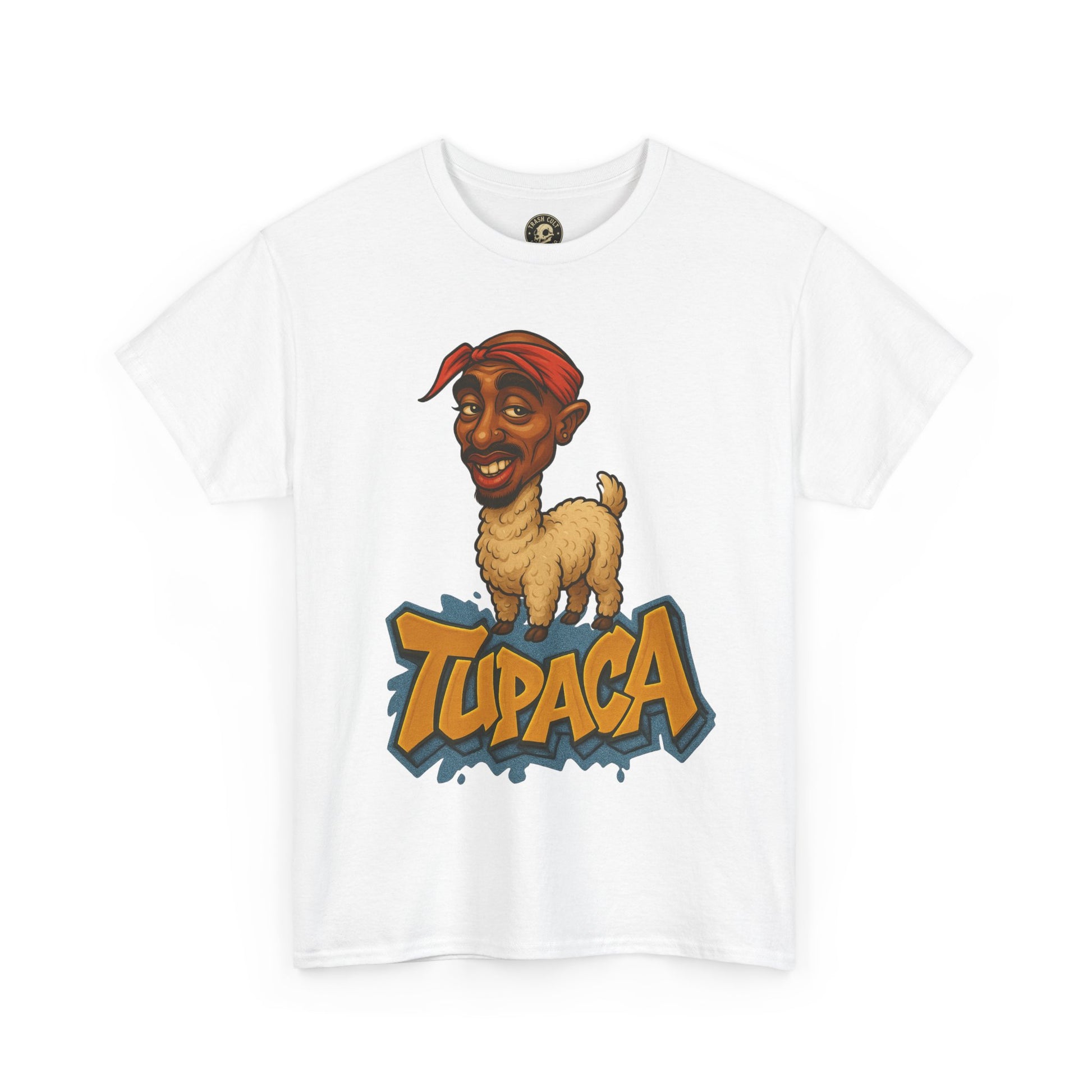 Tupaca Graphic Tee - Fun Unisex Cotton Shirt, Quirky Gift for Music Lovers, Streetwear Fashion, Cool Casual Wear, Hip Hop Band Merch
