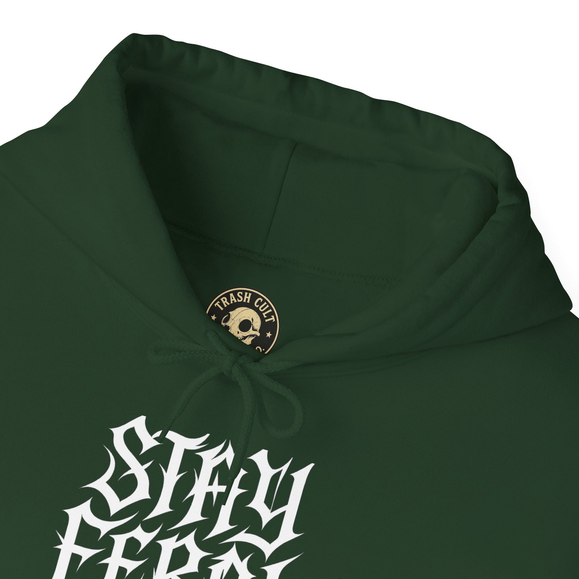 Stay Feral Gothic Hoodie – Trash Cult Supply Co Unisex Pullover