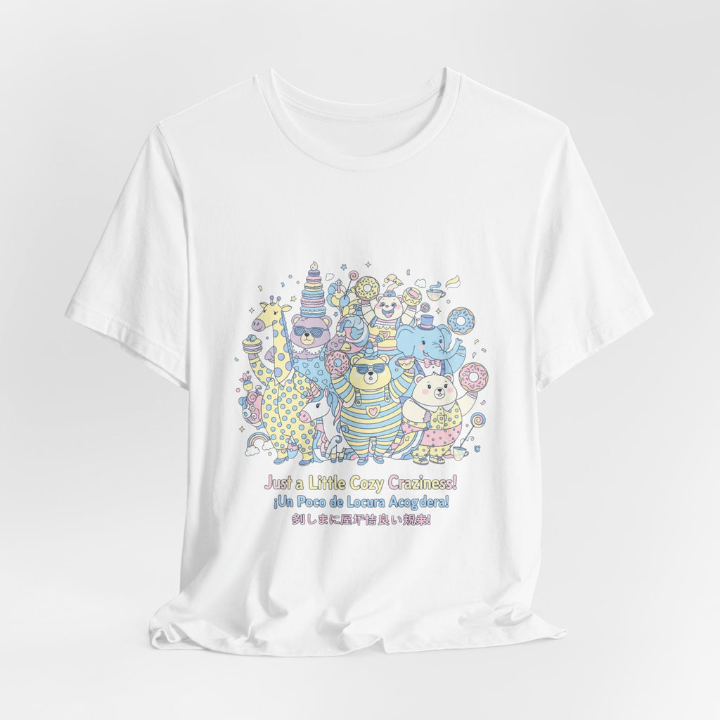 Chaotic Kawaii Tiny Monster Tee, absurd cute pastel whimsical weird