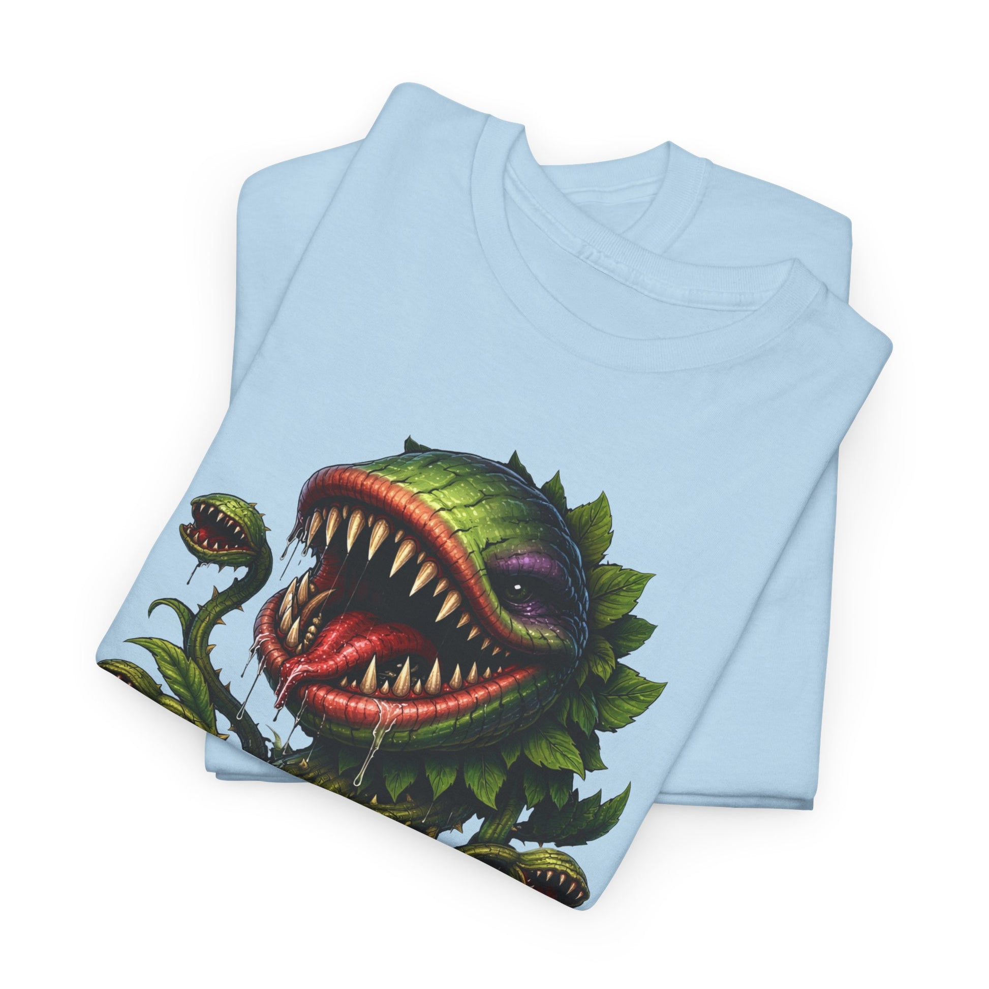 Carnivorous Plant Graphic Tee — "Trash Cult Supply Co." Potted Monster Shirt