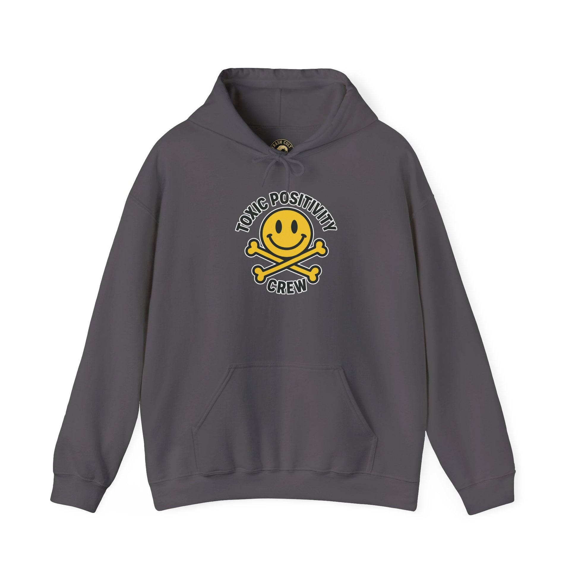 Toxic Positivity Hoodie | Unisex Hooded Sweatshirt | Comfortable Casual Wear, Gift for Friends, Positive Vibes, Streetwear Style