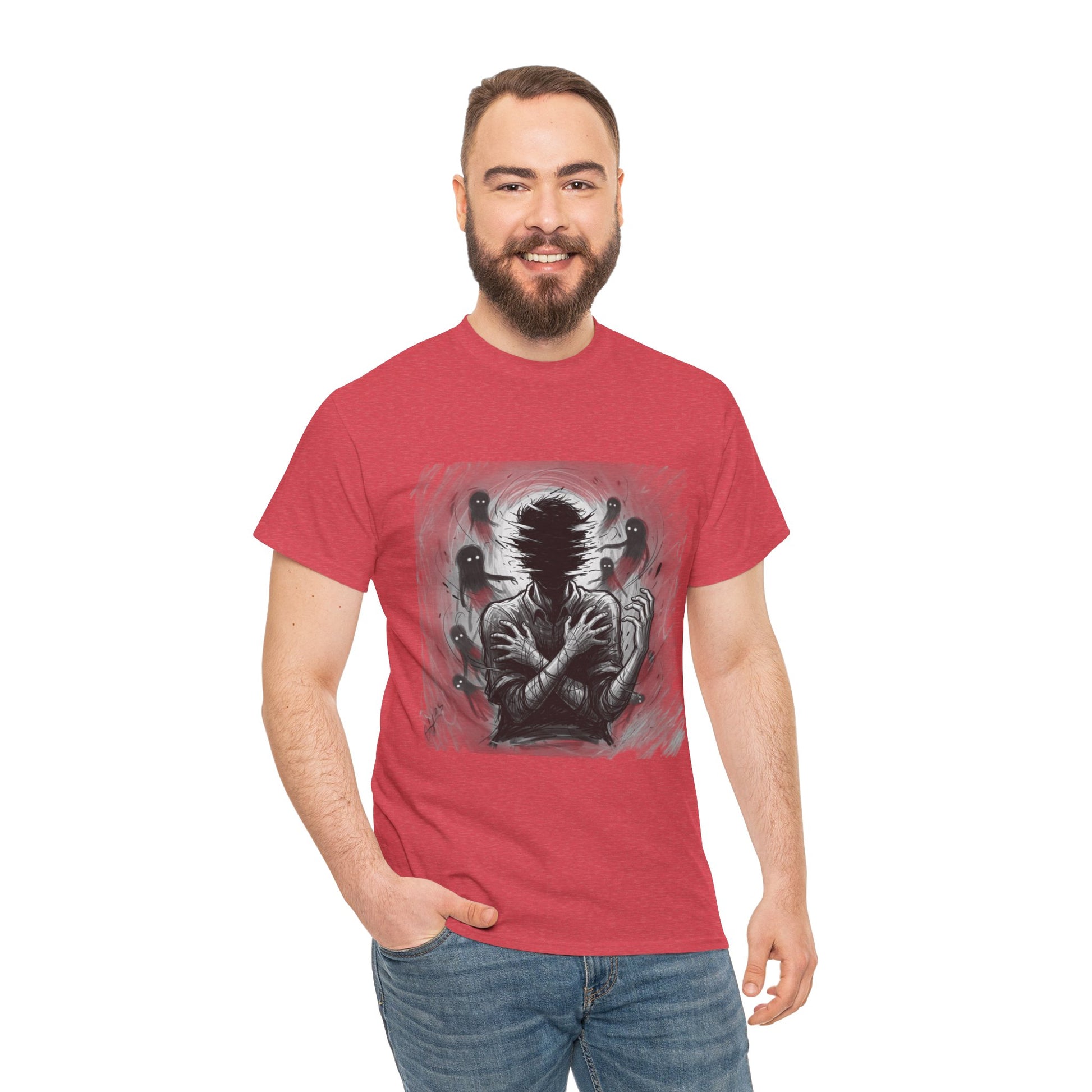 Xian Allen x Trash Cult Shirt – “Don’t Let Them In” | Ghost Spiral Emotional Horror Tee