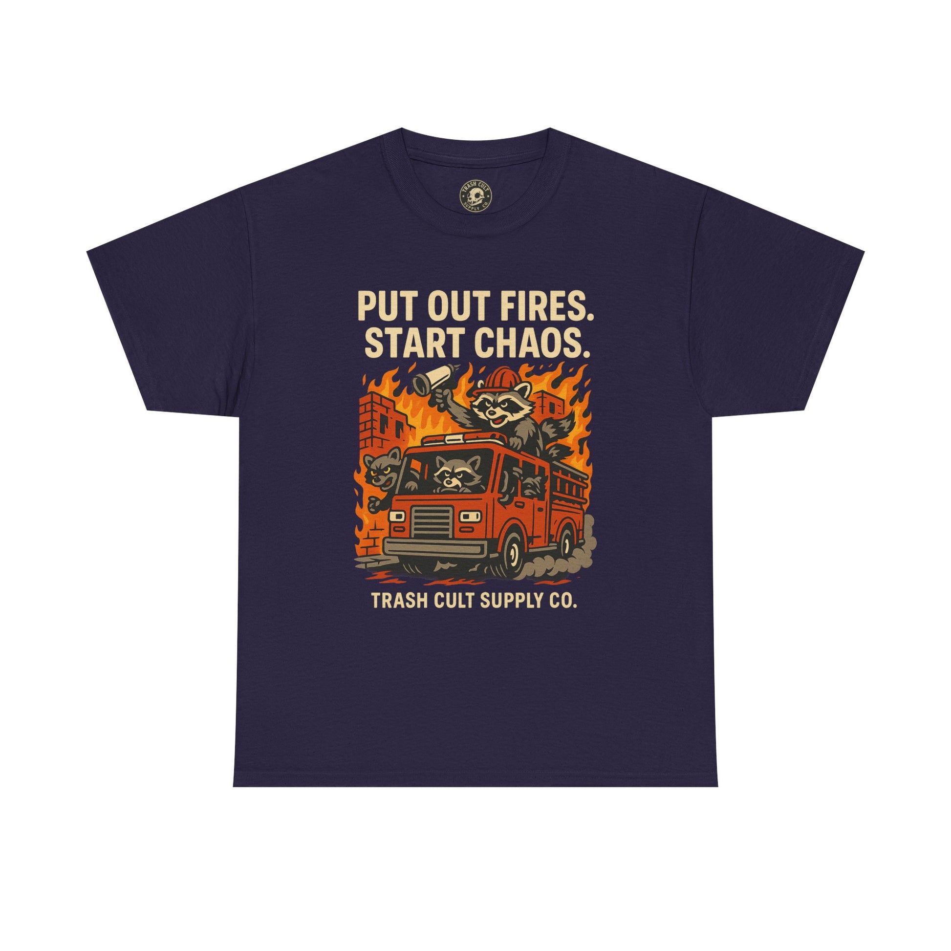 Put Out Fires Start Chaos Unisex Heavy Cotton Tee | Funny Firefighter Shirt | Casual Wear | Gift for Firefighter Lovers, Firefighter [...]