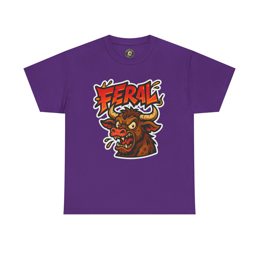 Feral Graphic Tee, Unisex T-Shirt for Animal Lovers, Casual Wear, Birthday Gift, Unique Design, Everyday Style
