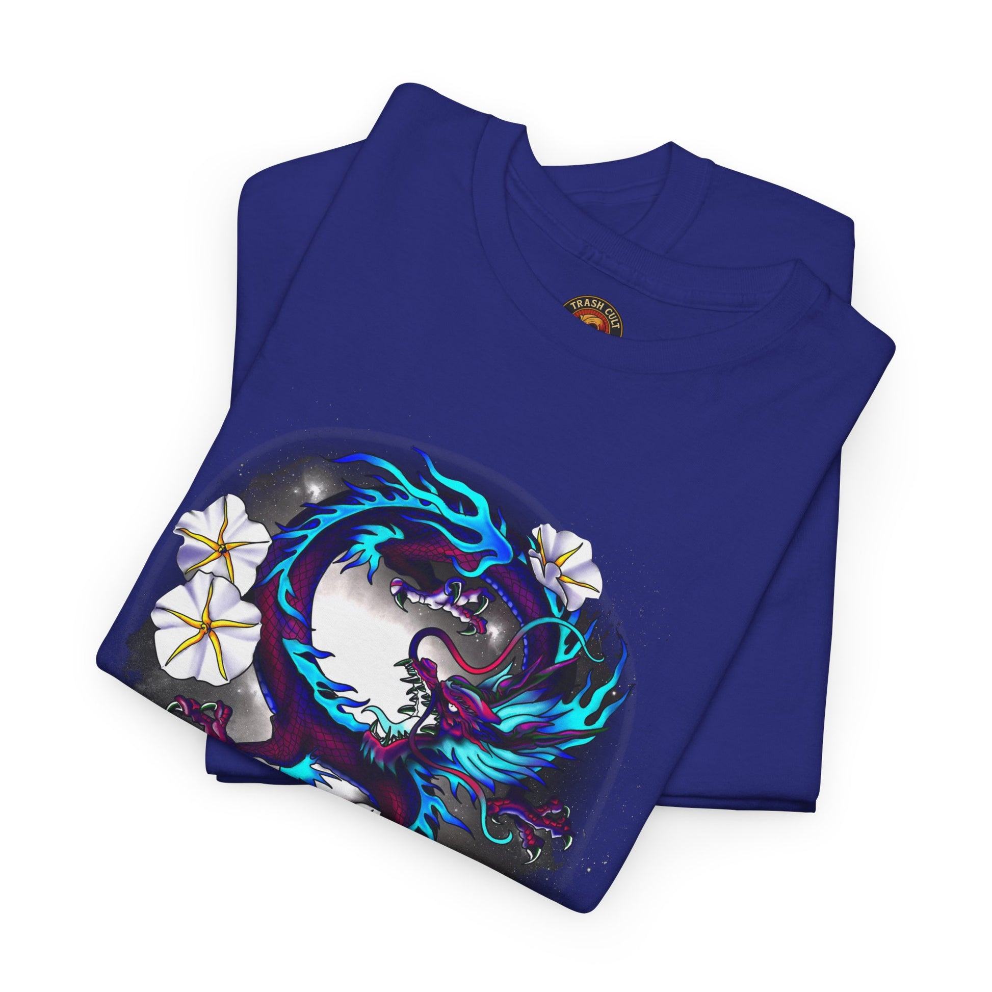 Electric Dragon Tattoo T-Shirt – Lara Davenport x Trash Cult Supply Co. Collab (Gildan 5000)