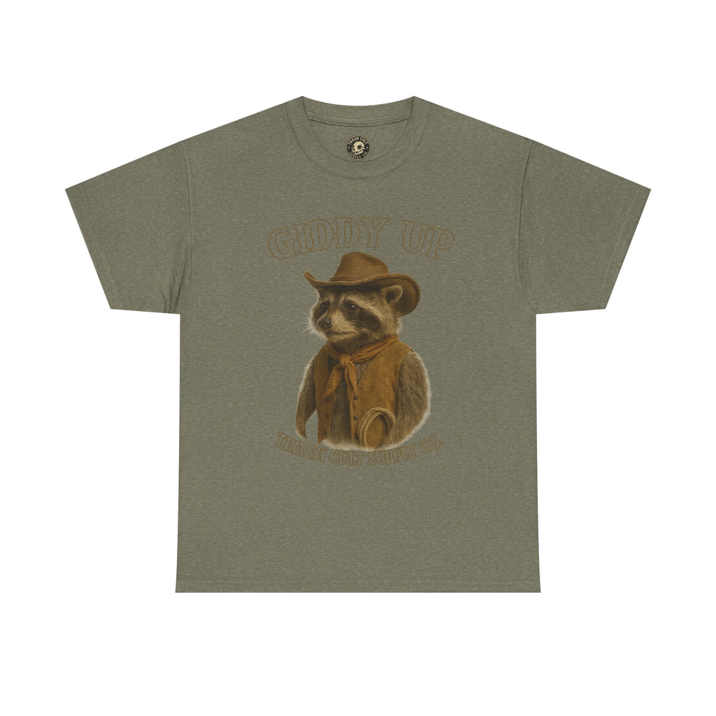 Giddy Up Graphic Tee, Funny Tee, Unisex Cowboy Shirt, Casual Wear, Gift for Him/Her