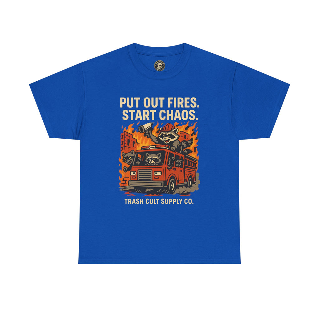 Put Out Fires Start Chaos Unisex Heavy Cotton Tee | Funny Firefighter Shirt | Casual Wear | Gift for Firefighter Lovers, Firefighter [...]