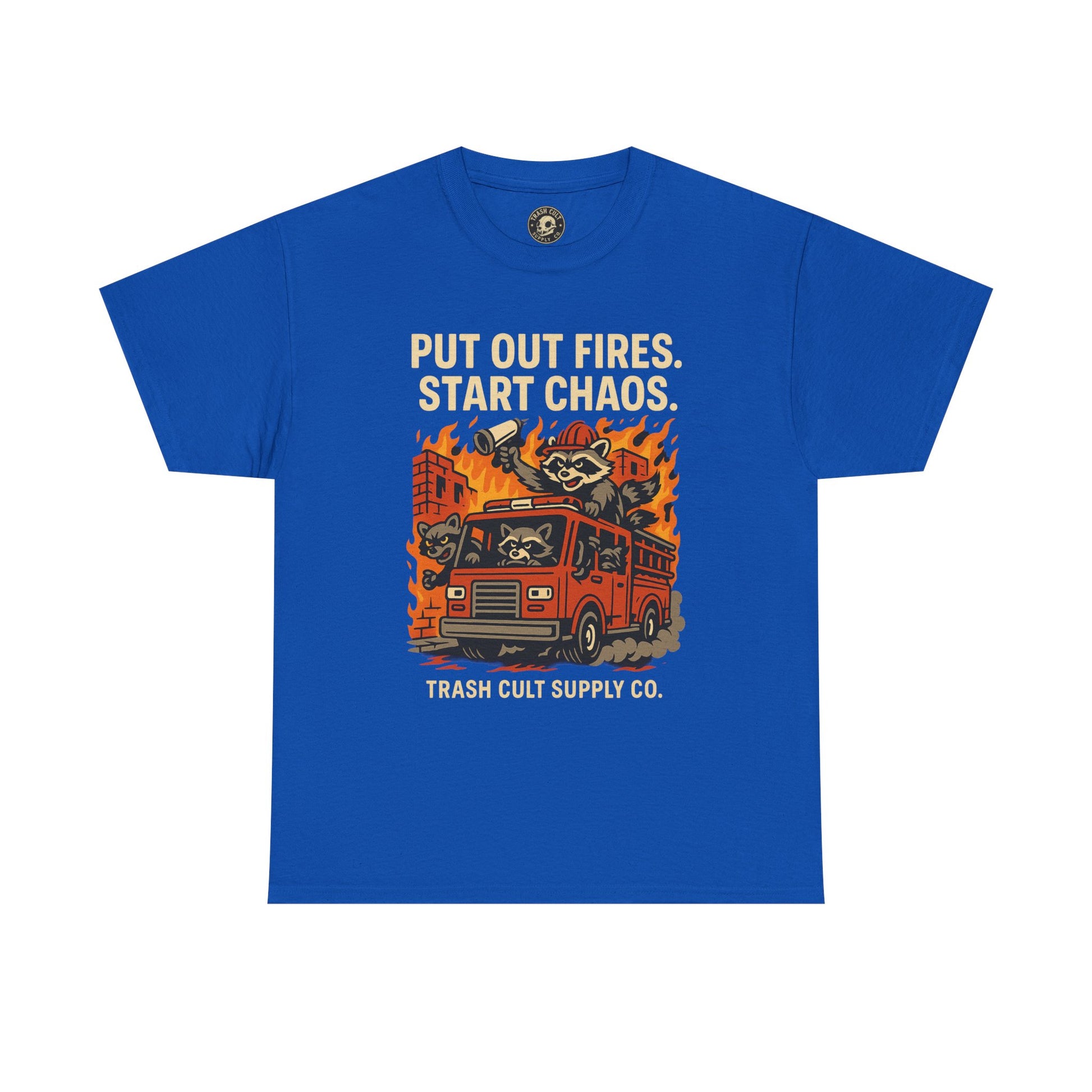 Put Out Fires Start Chaos Unisex Heavy Cotton Tee | Funny Firefighter Shirt | Casual Wear | Gift for Firefighter Lovers, Firefighter [...]