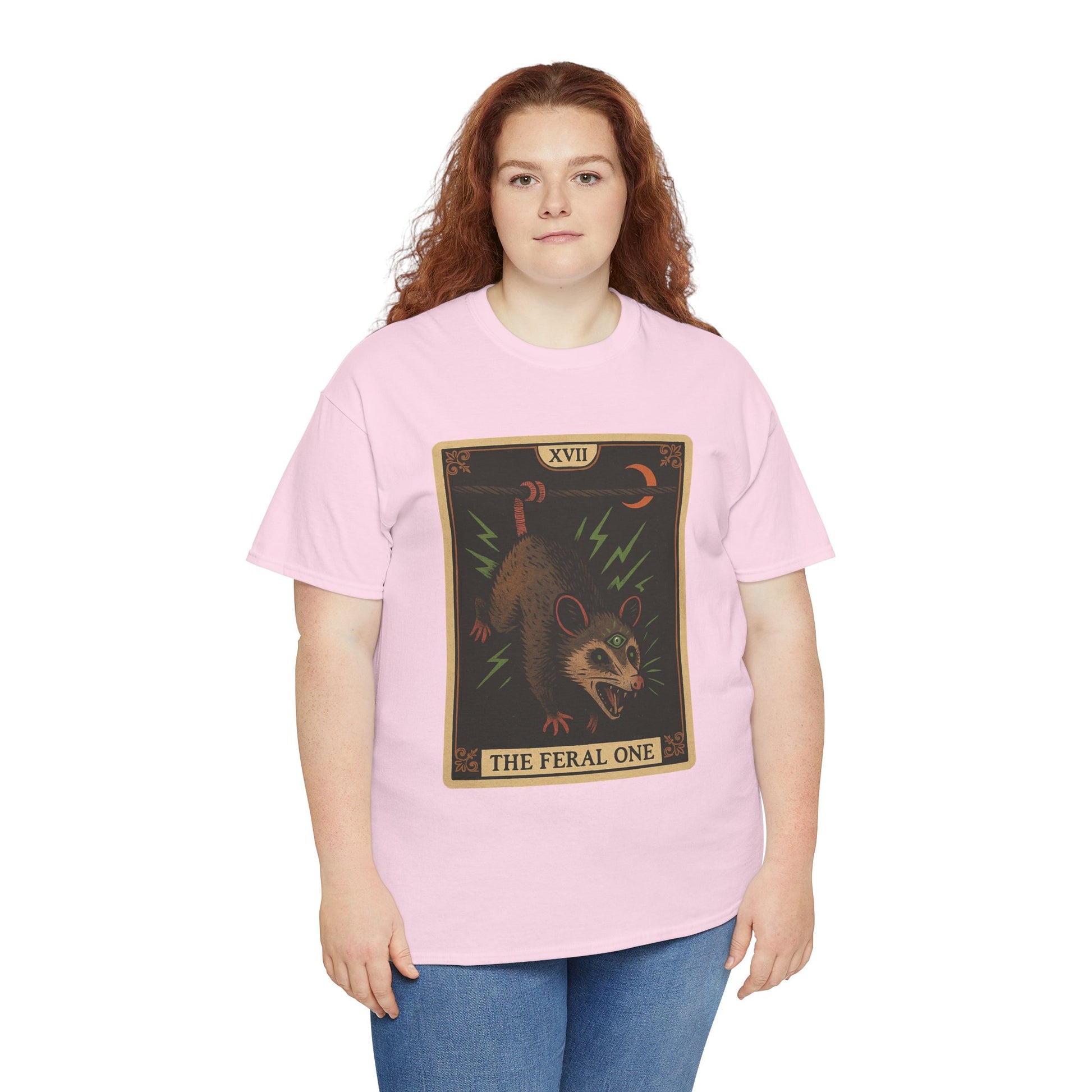 Feral One Graphic Tee - Quirky Unisex T-Shirt, Vintage Inspired, Animal Art, Casual Wear, Gifts for Him/Her