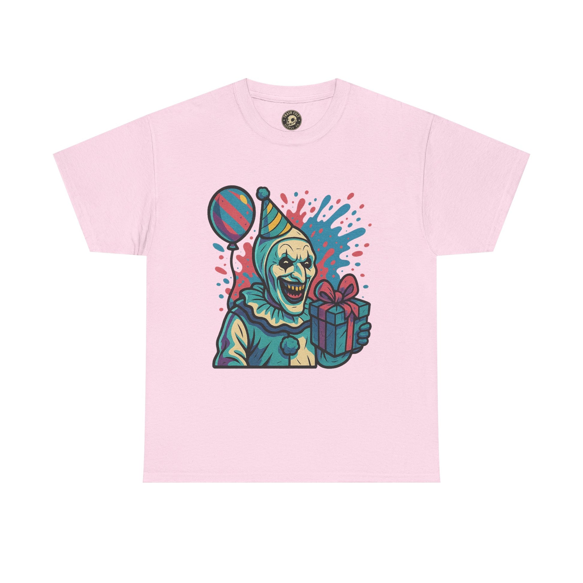 Art the Clown Birthday Shirt – New School Graffiti Horror Tee on Gildan 5000
