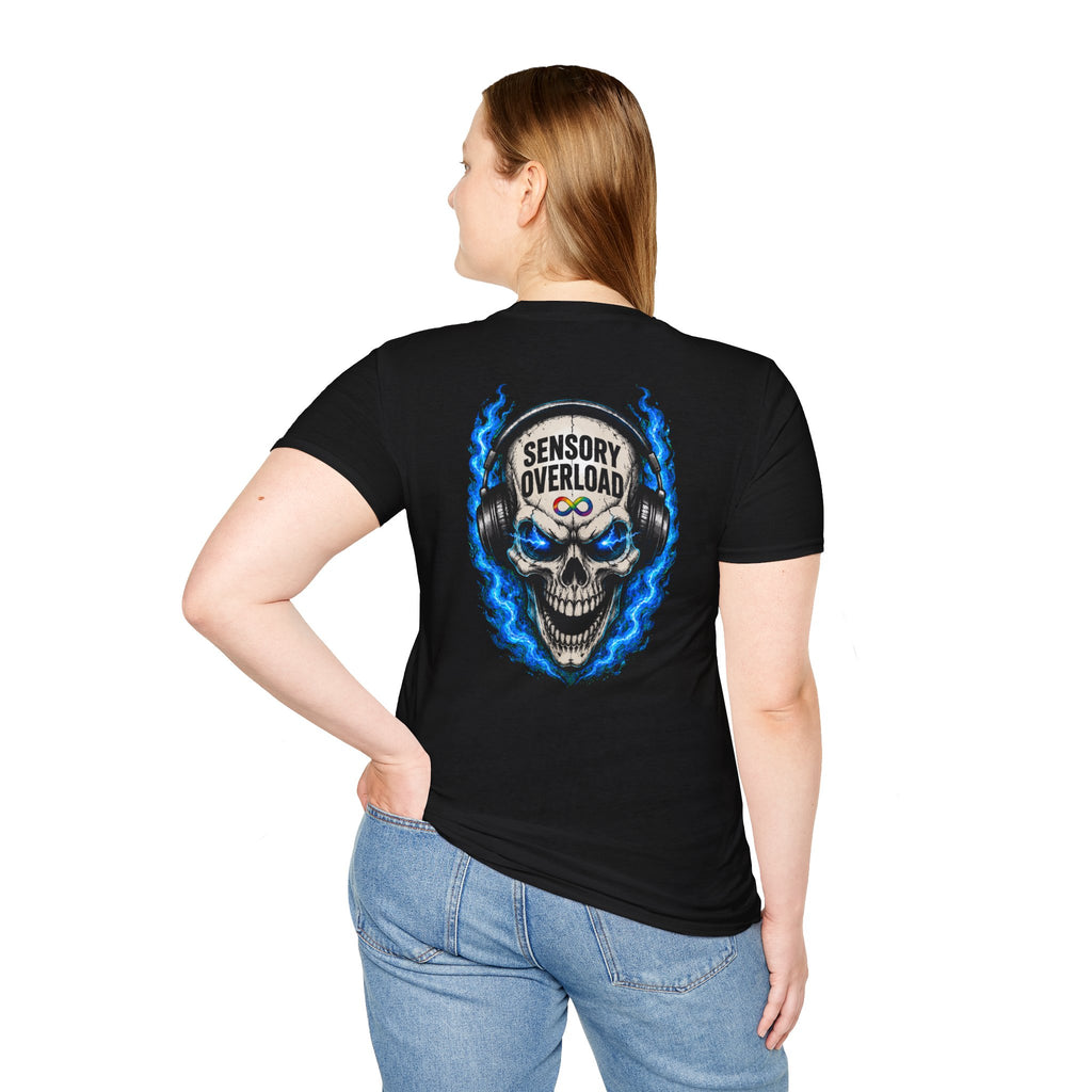 T-Shirt — Autism 3:16 Awareness Tee, Bold White Text Neurodiversity Support Shirt