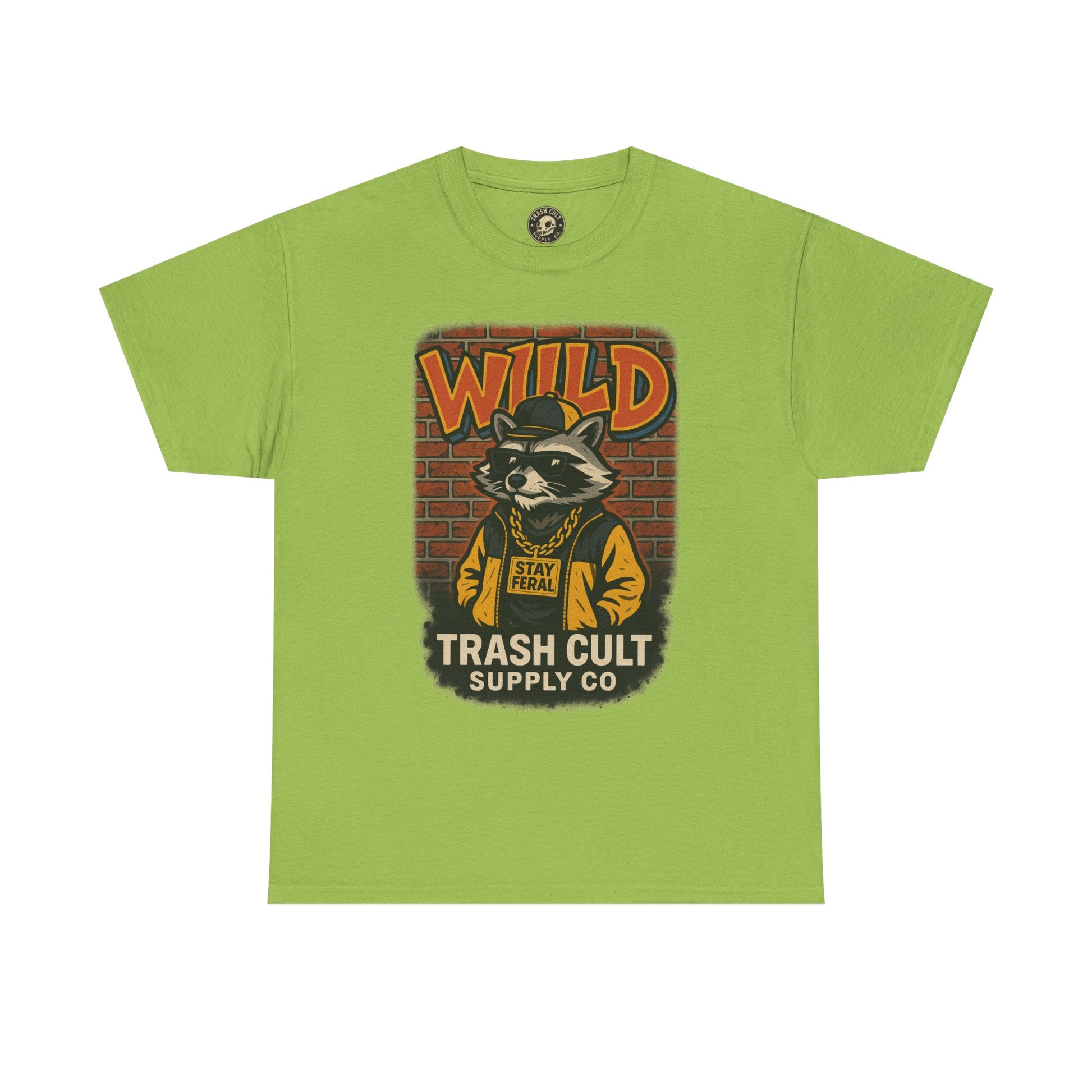 Wild Trash Cult Unisex Tee, Retro Animal T-Shirt, Graphic Tee, Eco-Conscious Apparel, Gift for Nature Lovers, Casual Streetwear
