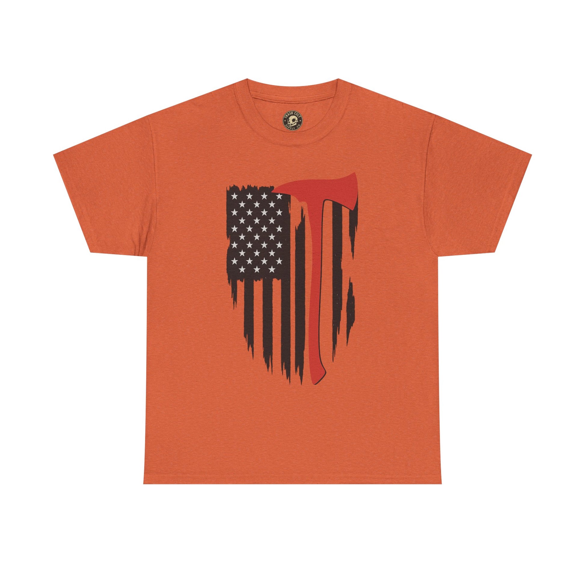 American Pride Unisex Heavy Cotton Tee, Casual Shirt, Graphic Tee, Gift for Him, Independence Day Apparel