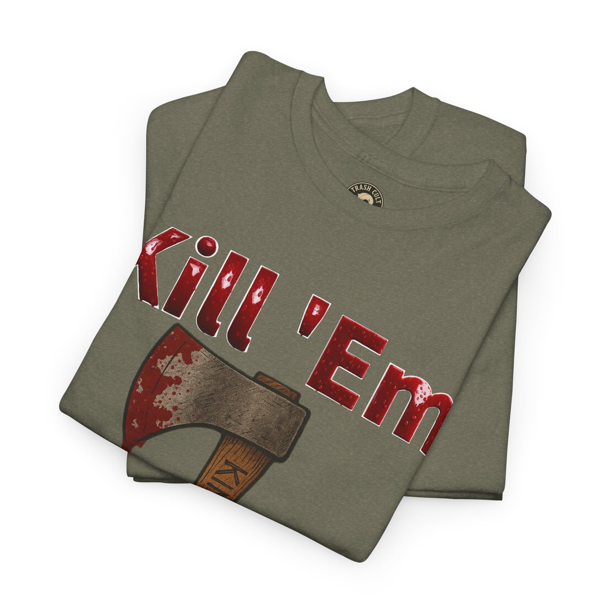 Kill 'Em With Kindness Unisex Tee, Funny Graphic Shirt, Casual Wear, Gift for Friends, Humor Tee