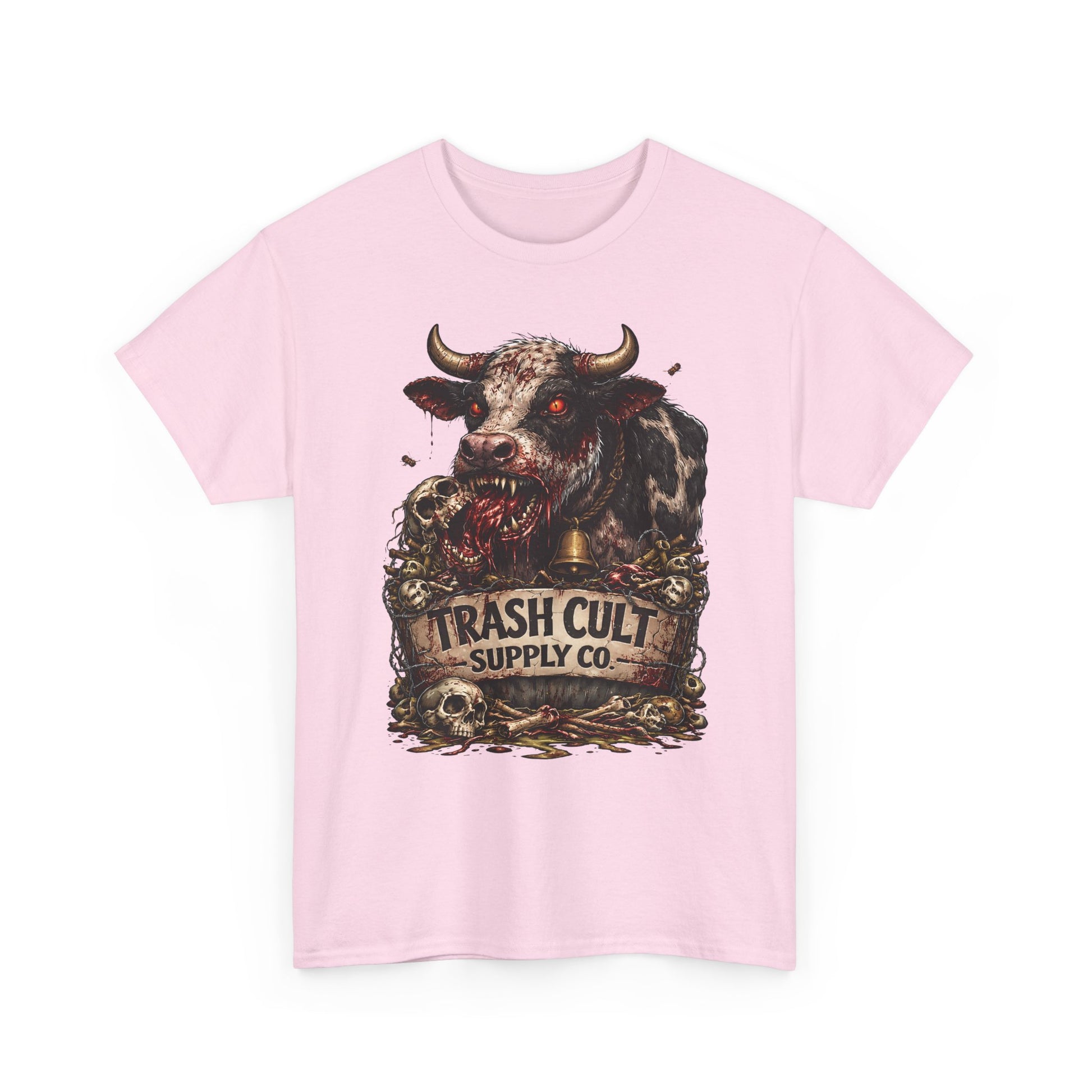 Trash Cult Supply Co. Cow Skull Tee