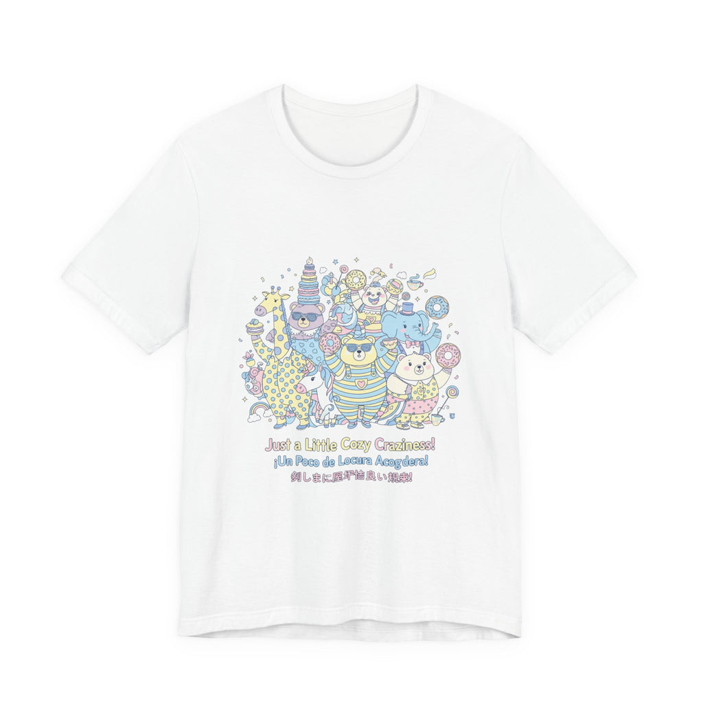 Chaotic Kawaii Tiny Monster Tee, absurd cute pastel whimsical weird