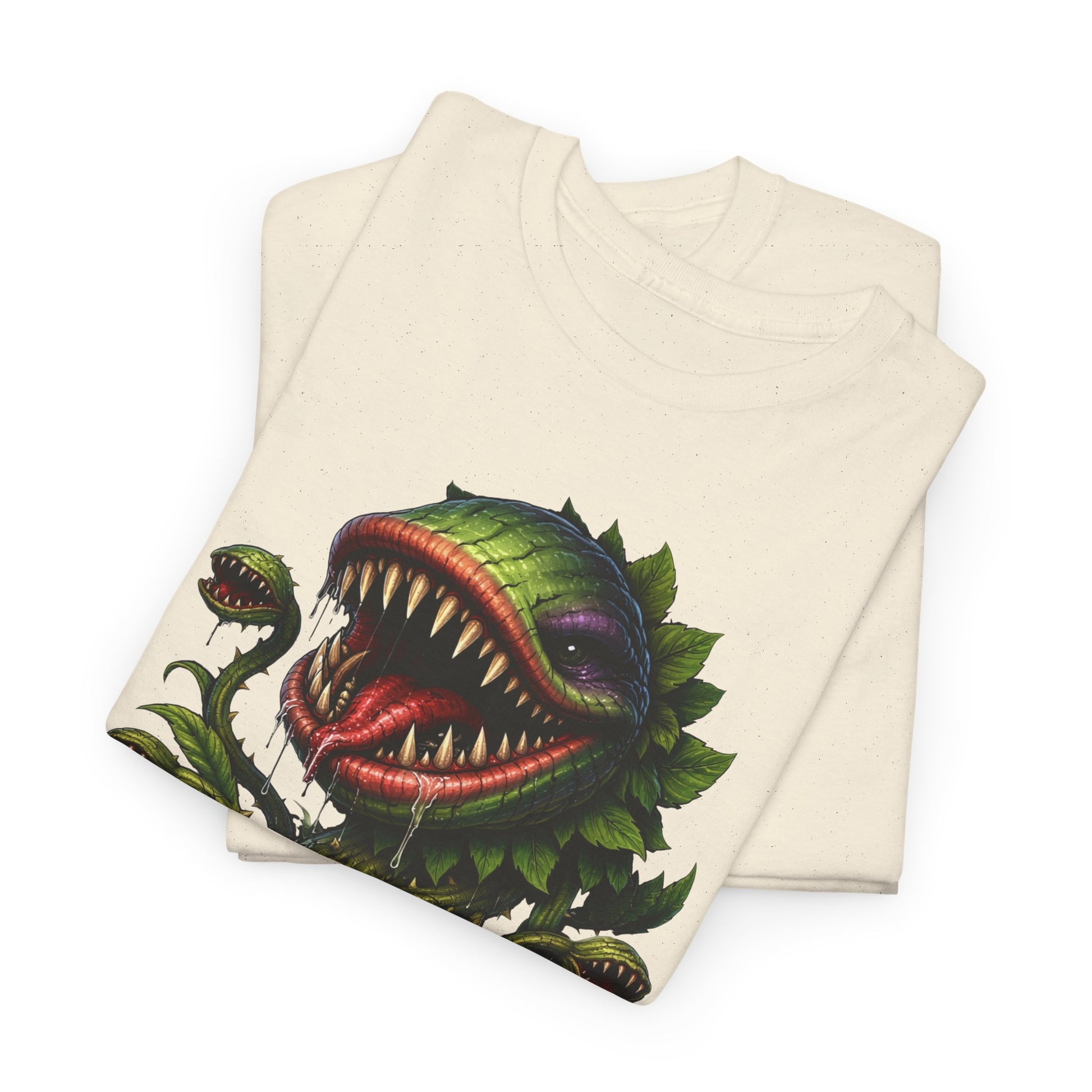 Carnivorous Plant Graphic Tee — "Trash Cult Supply Co." Potted Monster Shirt