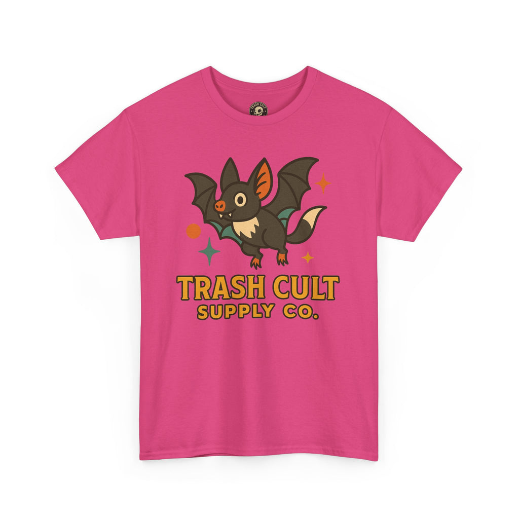 Trash Cult Supply Co. Unisex Heavy Cotton Tee - Fun Graphic Tee for Casual Wear, Perfect Gift for Bat Lovers, Halloween T-Shirt, [...]