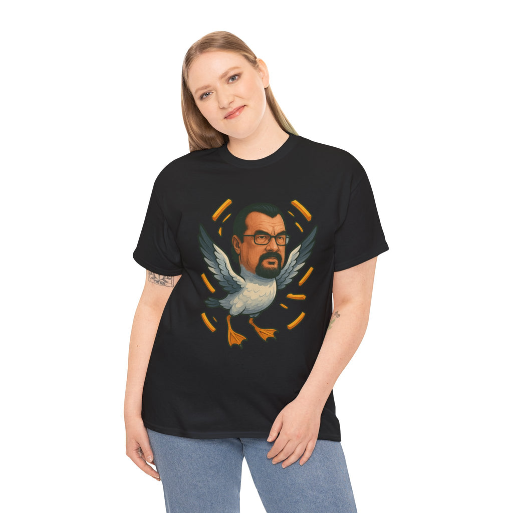 Steven Seagull Shirt – Funny New School Caricature Tee | Gildan 5000 Unisex Cotton Shirt