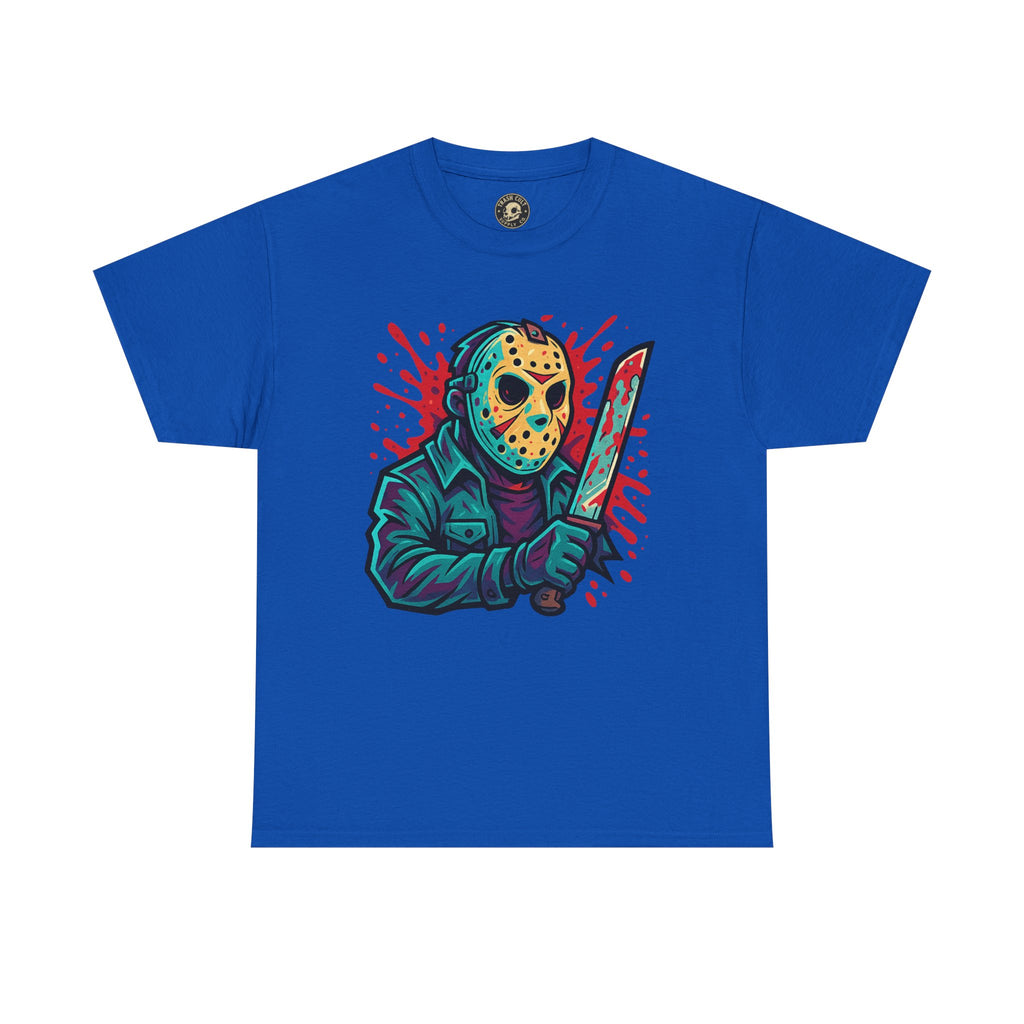 Jason Voorhees Graffiti Shirt – New School Horror Art on Gildan 5000