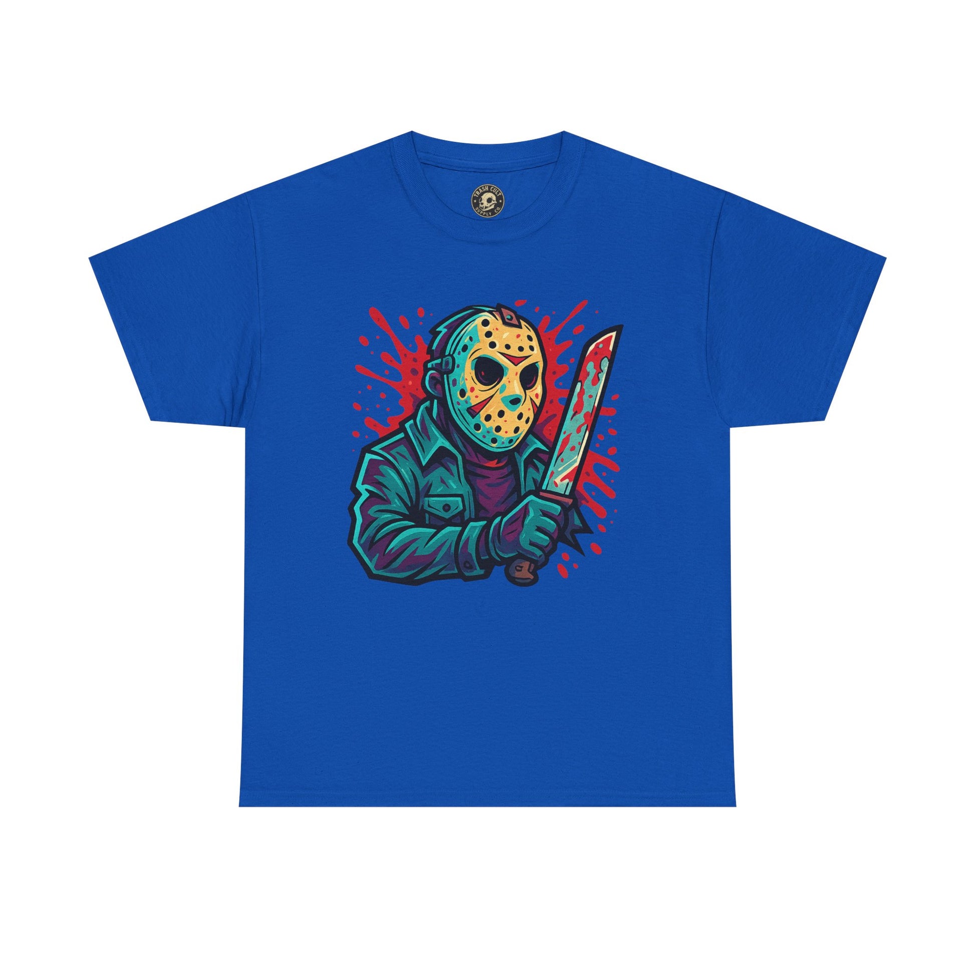 Jason Voorhees Graffiti Shirt – New School Horror Art on Gildan 5000