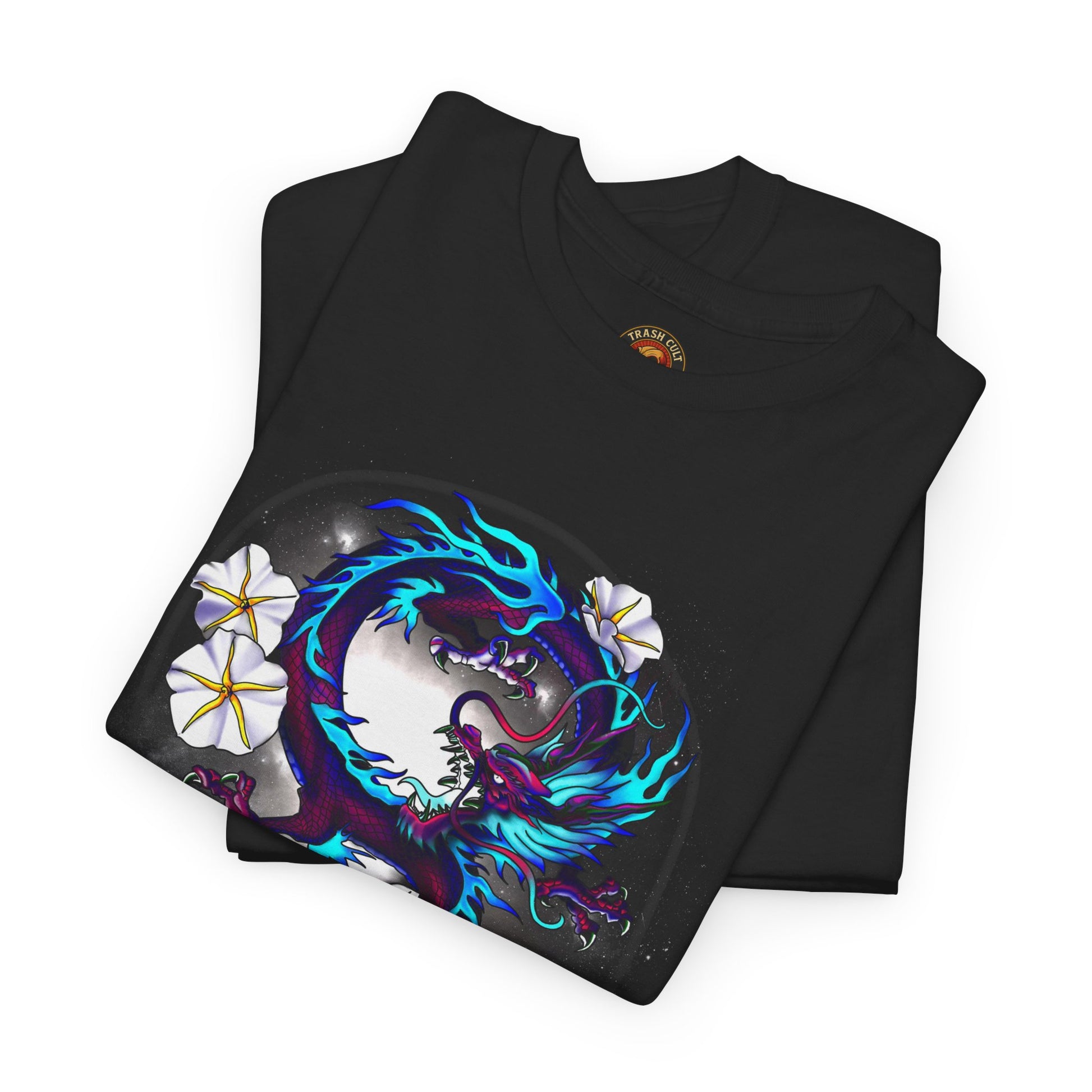 Electric Dragon Tattoo T-Shirt – Lara Davenport x Trash Cult Supply Co. Collab (Gildan 5000)