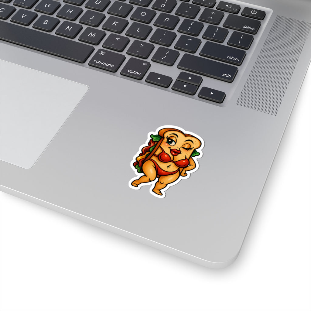 Playful Foodie Kiss-Cut Stickers - Fun Decor, Laptop Stickers, Cute Gift, Quirky Home Decor, Food Lovers, Fun Stickers