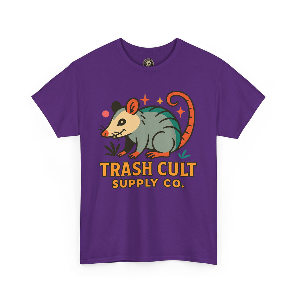 Trash Cult Unisex Cotton Tee, Trendy Apparel, Gift for Nature Lovers, Eco-Friendly Fashion, Unique Graphic Tee, Beach Casual Wear