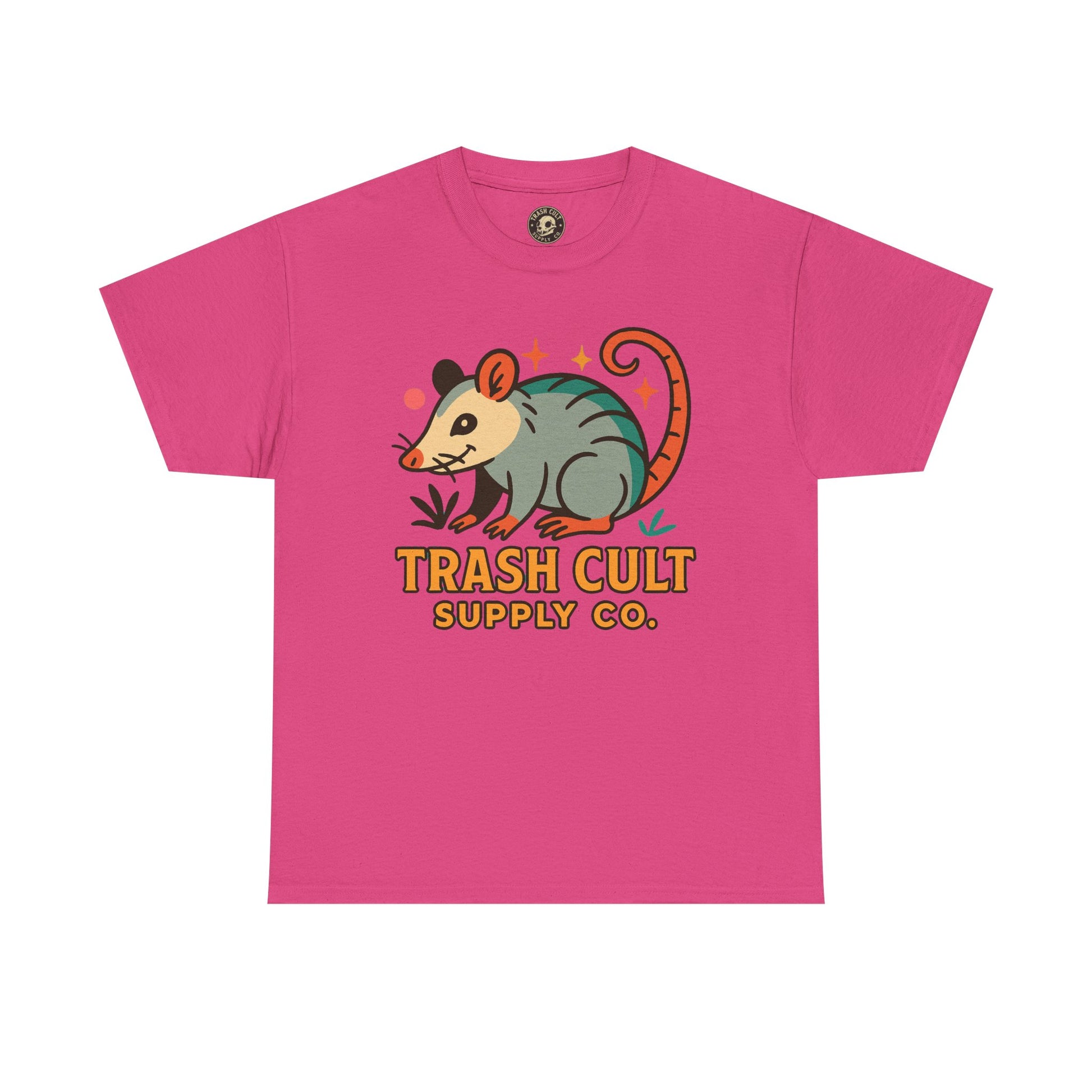 Trash Cult Unisex Cotton Tee, Trendy Apparel, Gift for Nature Lovers, Eco-Friendly Fashion, Unique Graphic Tee, Beach Casual Wear