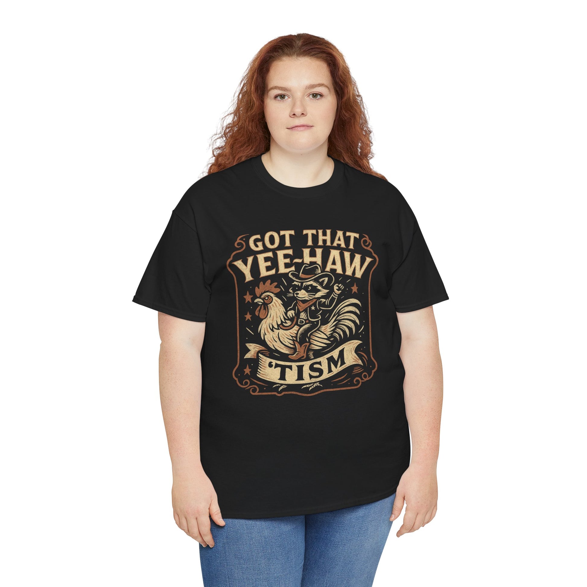 Got That Yee-Haw ’Tism™ Graphic Tee | Gildan 5000 Unisex Heavy Cotton