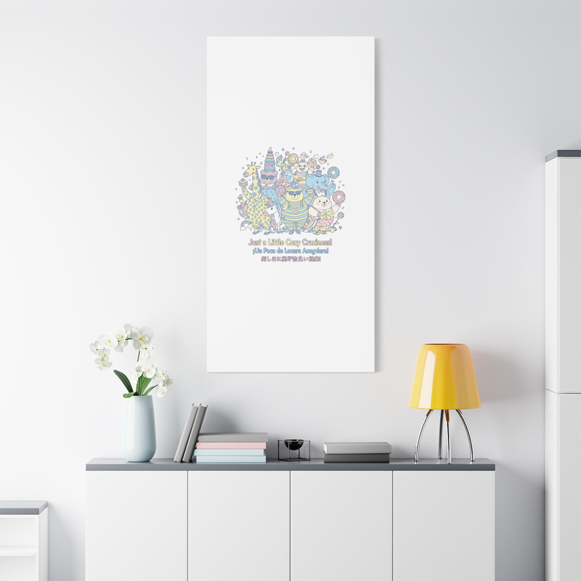 Cozy Craziness Canvas | mildly unhinged cute, whimsical weird