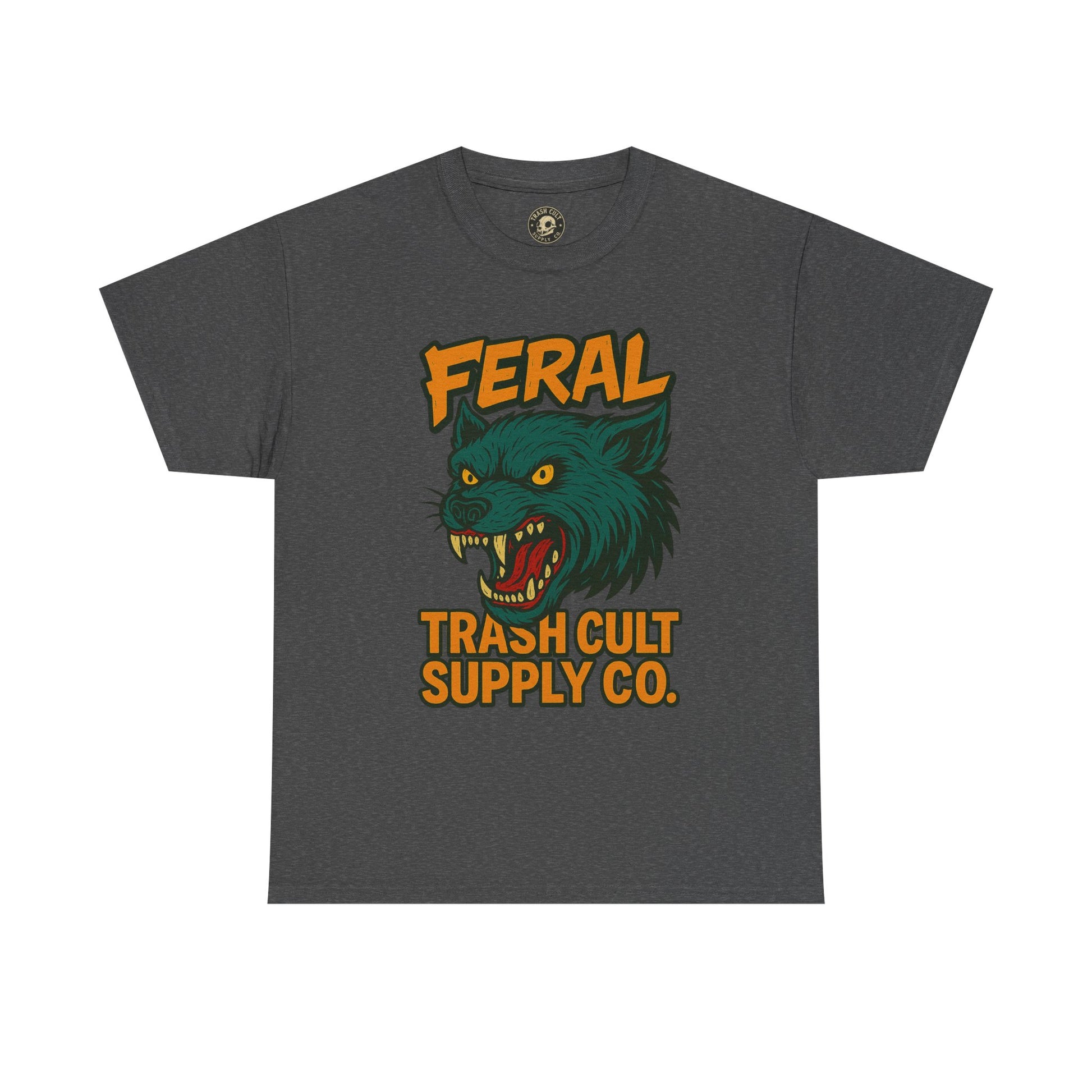 FERAL Wolverine Shirt – Trash Cult Graffiti Tee (Gildan 5000)