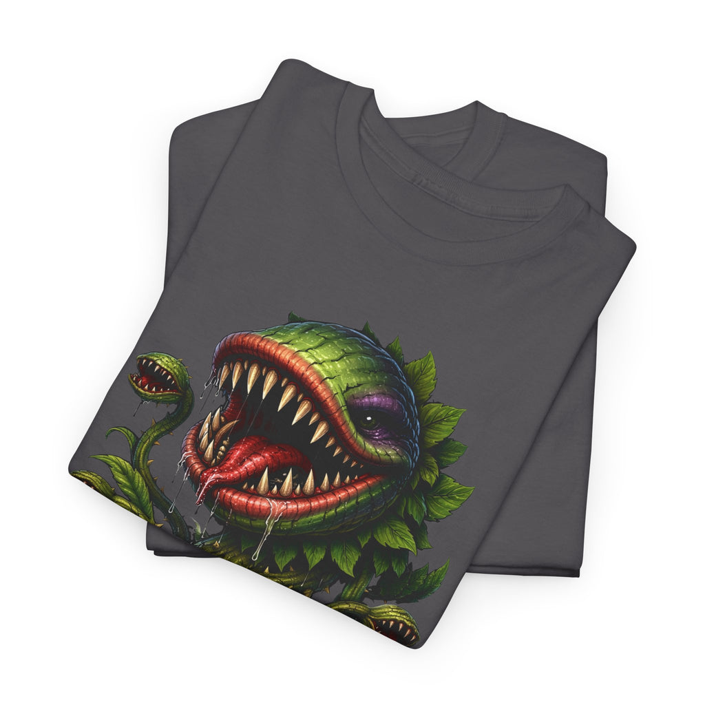Carnivorous Plant Graphic Tee — "Trash Cult Supply Co." Potted Monster Shirt