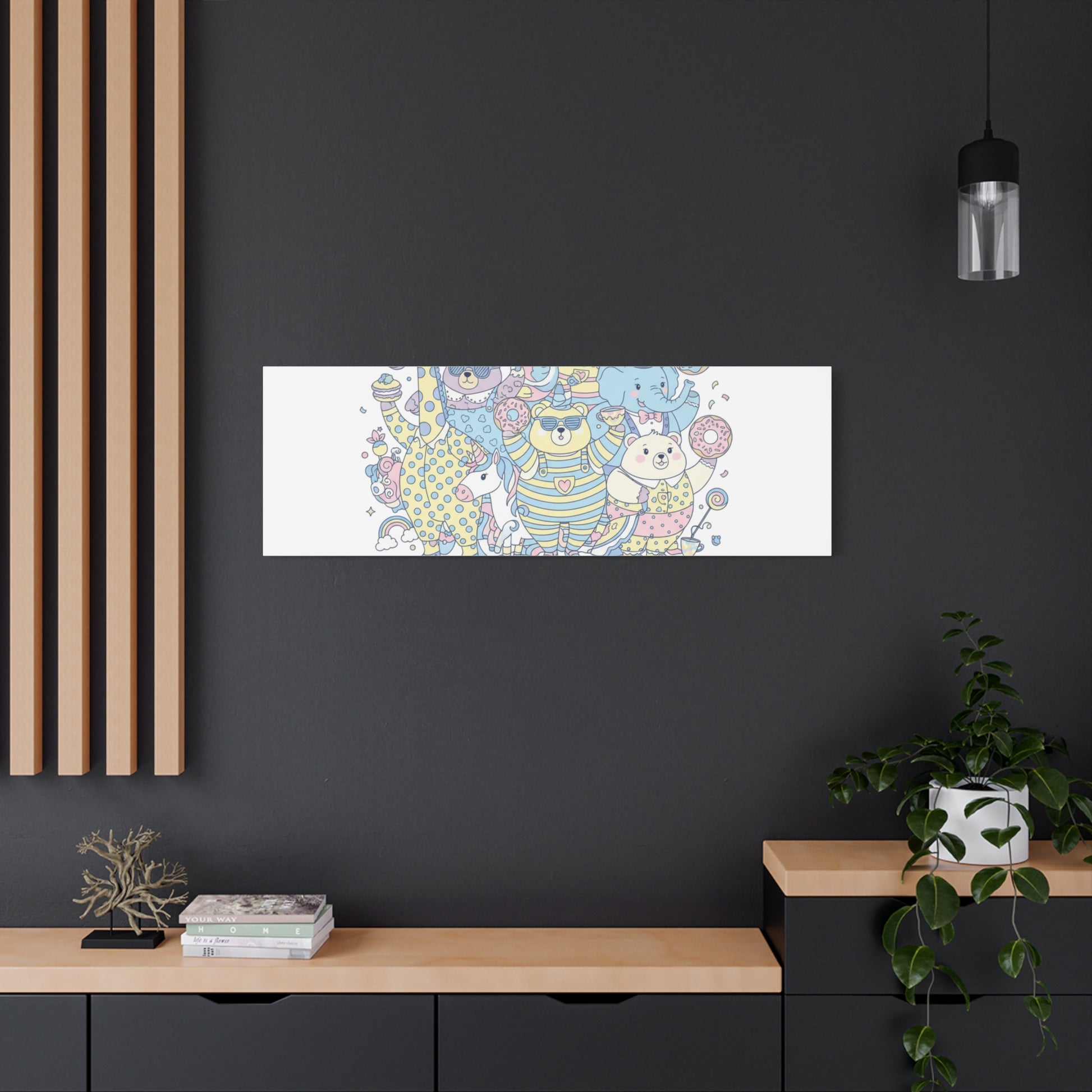 Cozy Craziness Canvas | mildly unhinged cute, whimsical weird