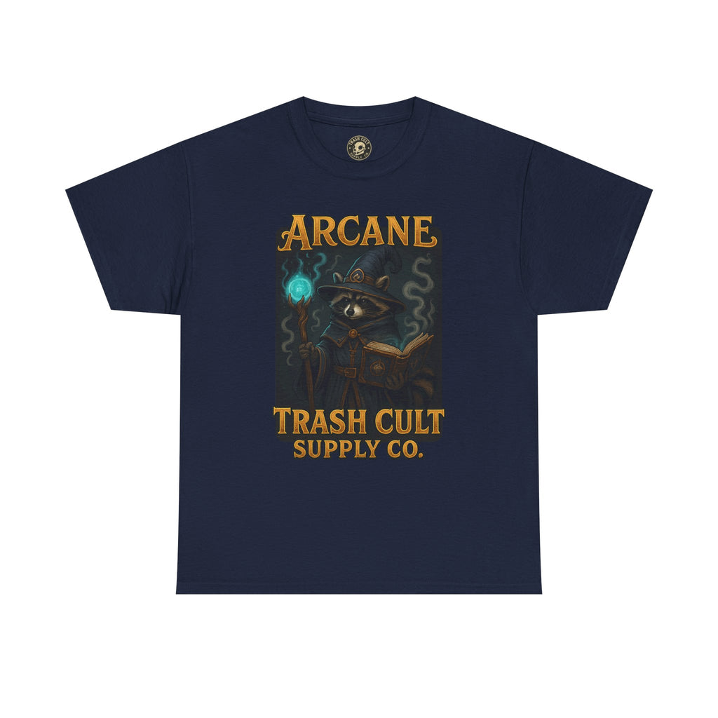Arcane Trash Cult Unisex Heavy Cotton Tee, Cult Merchandise, Witchy Style, Halloween Tee, Casual Everyday Wear
