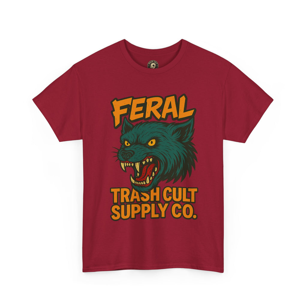 FERAL Wolverine Shirt – Trash Cult Graffiti Tee (Gildan 5000)