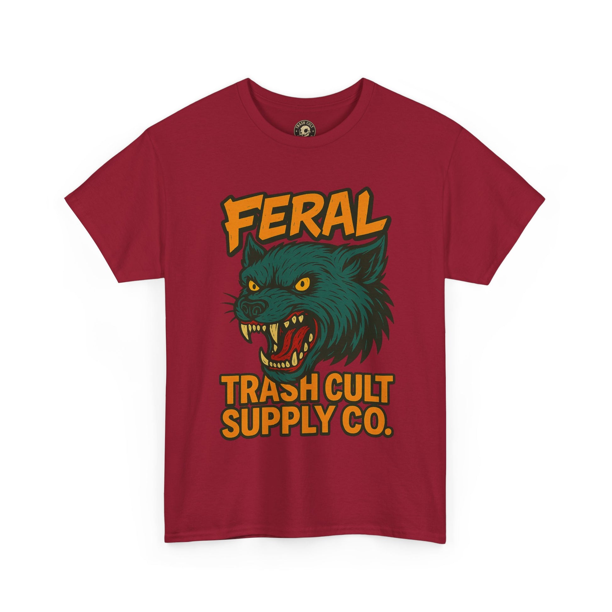 FERAL Wolverine Shirt – Trash Cult Graffiti Tee (Gildan 5000)