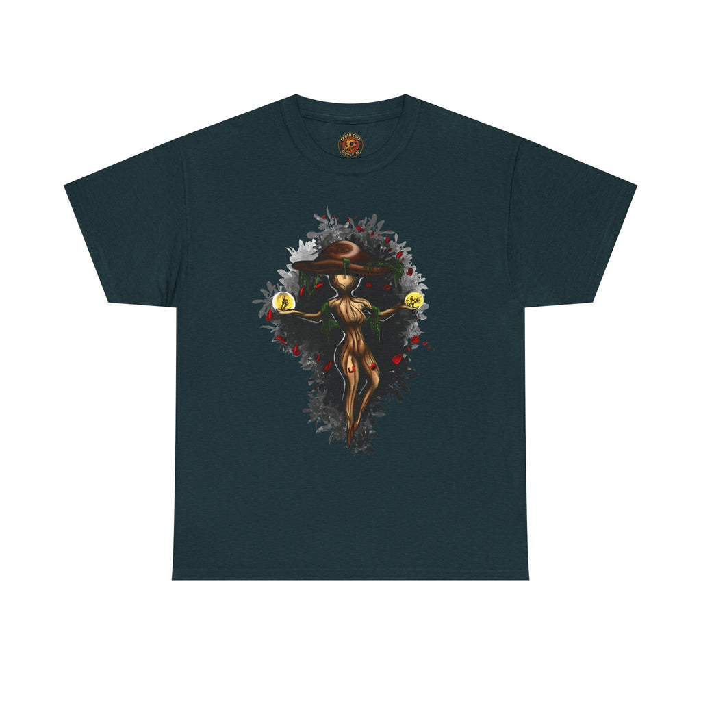 Mushroom Spirit T-Shirt – Lara Davenport x Trash Cult Supply Co. Collab (Gildan 5000)