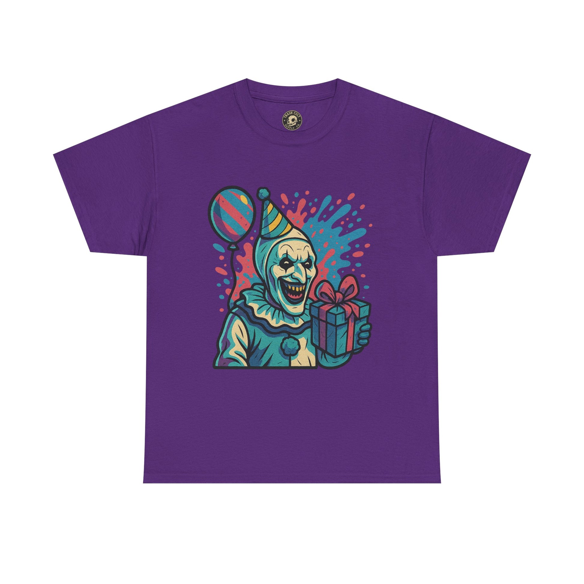 Art the Clown Birthday Shirt – New School Graffiti Horror Tee on Gildan 5000