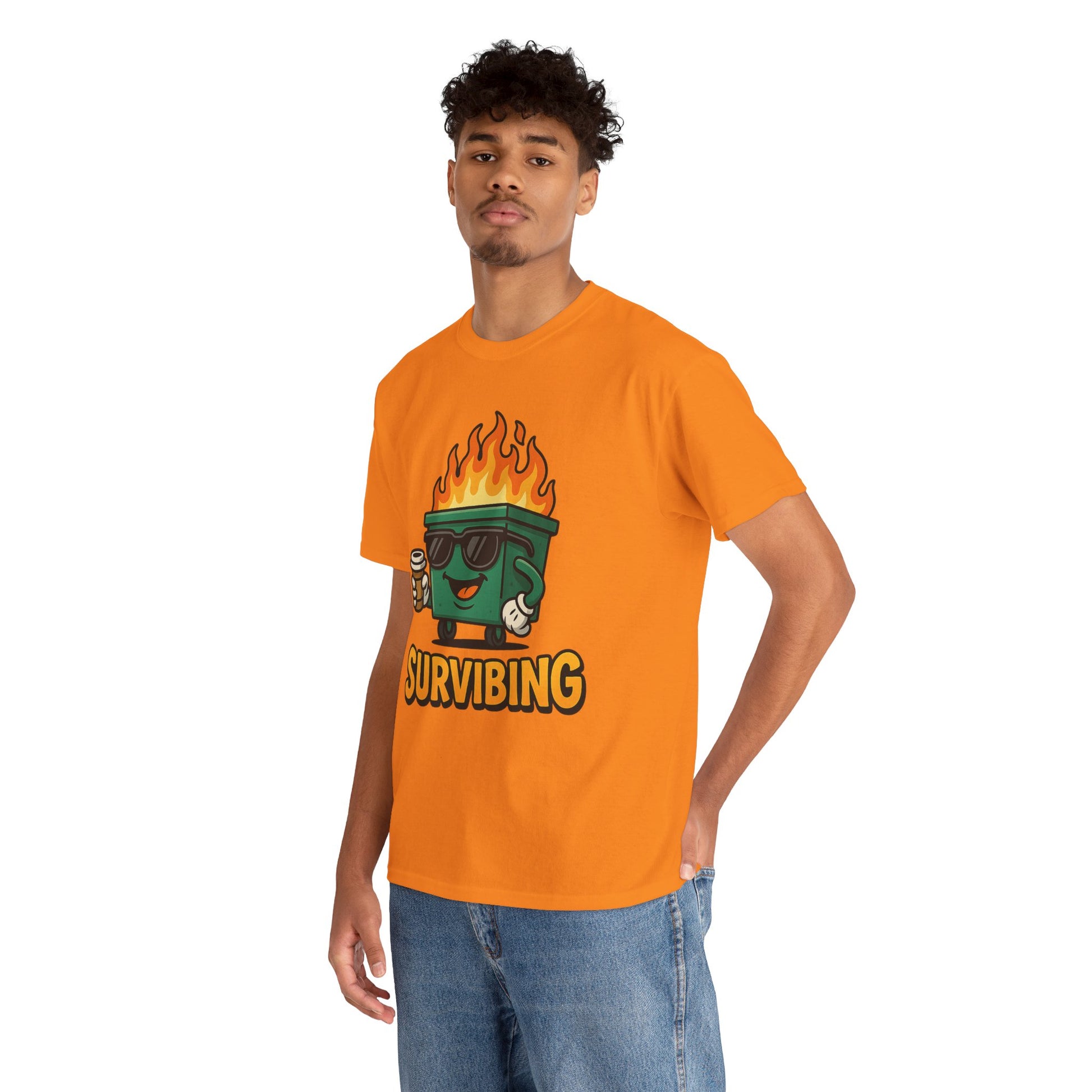 Survibing Shirt – High Visibility Safety Colors – Gildan 5000 Unisex Tee