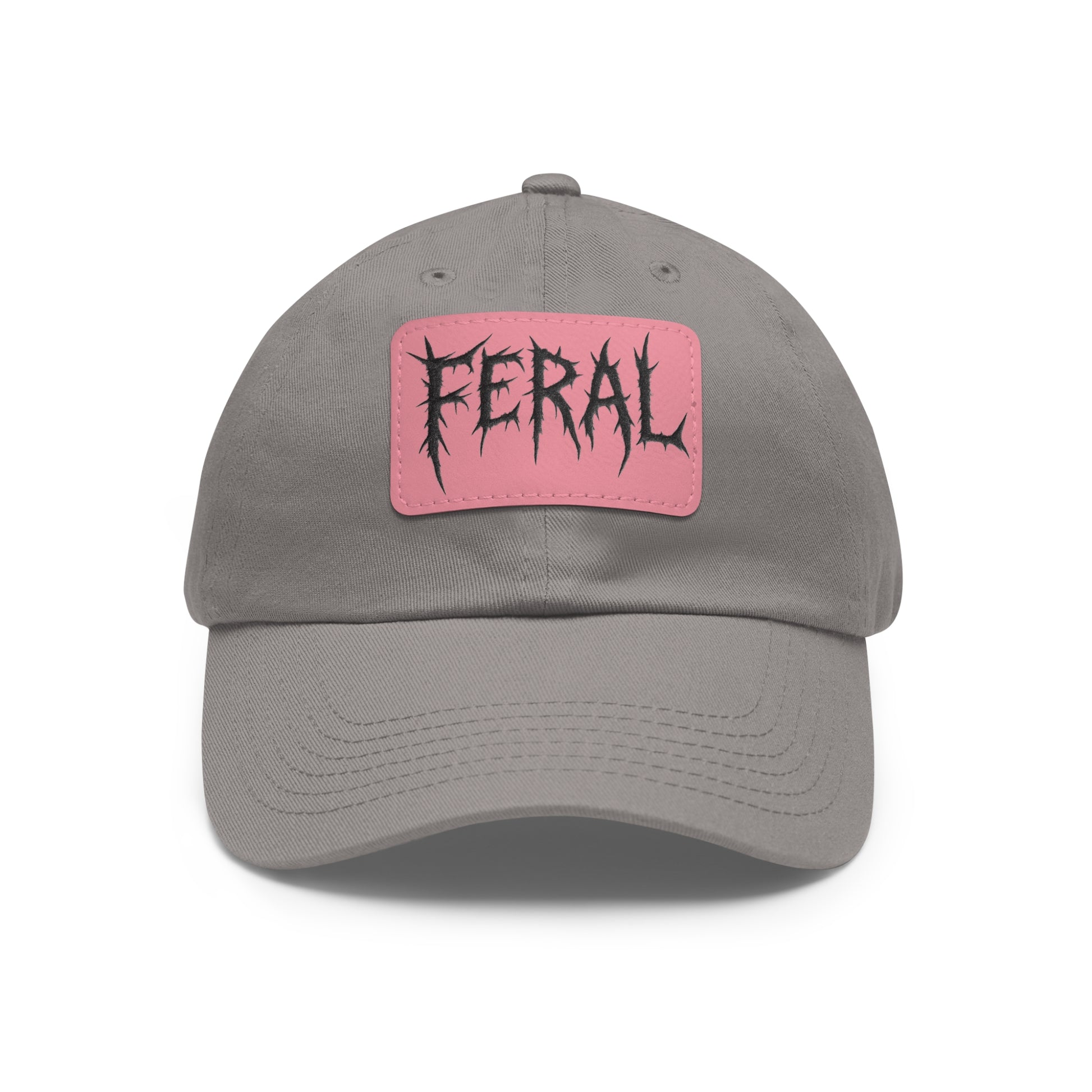 FERAL Embroidered Leather Patch Hat – Trash Cult Supply Co.